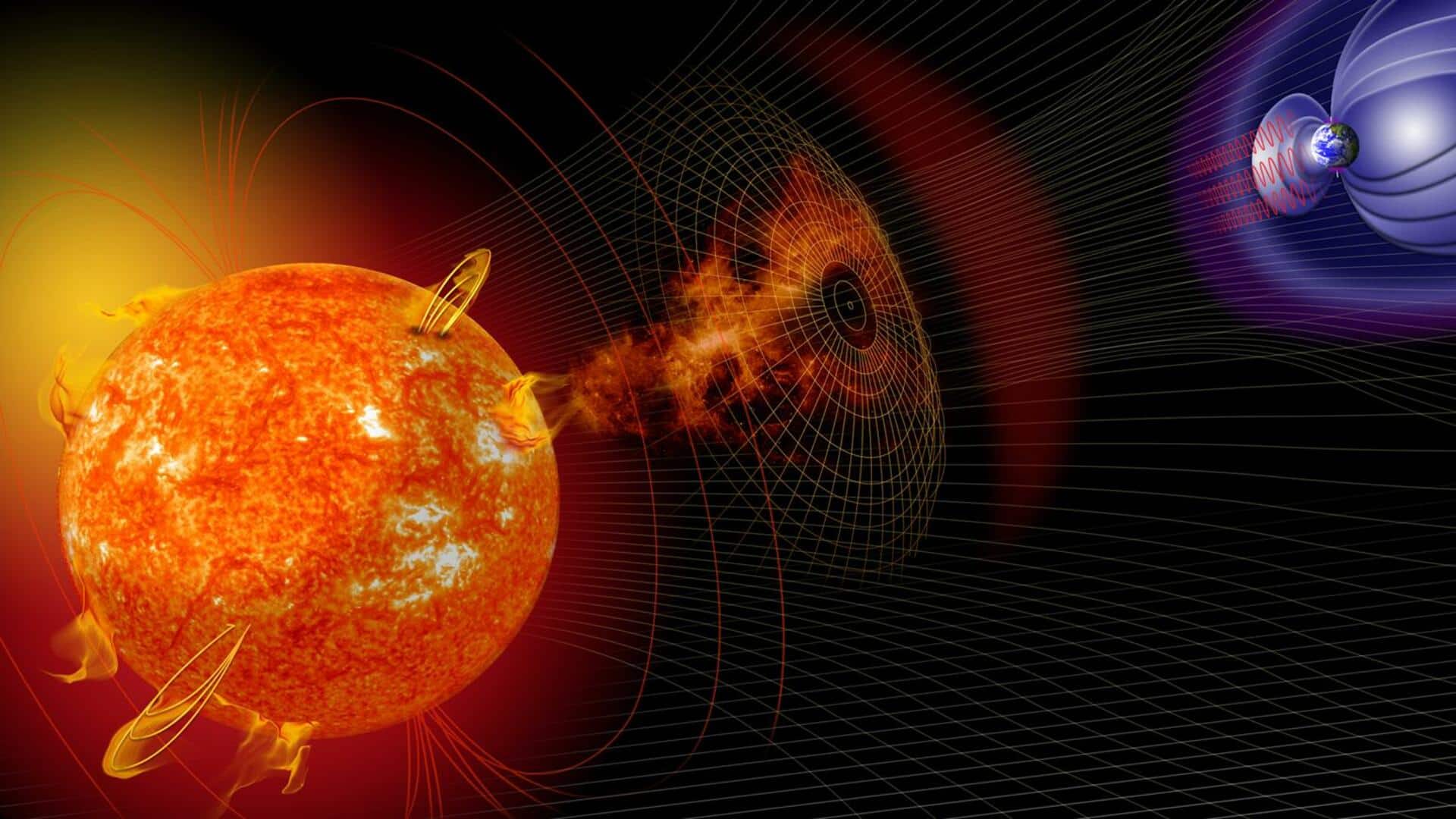 पृथ्वी से टकरा रही तेज सौर हवाएं, आज आ सकता है सौर तूफान