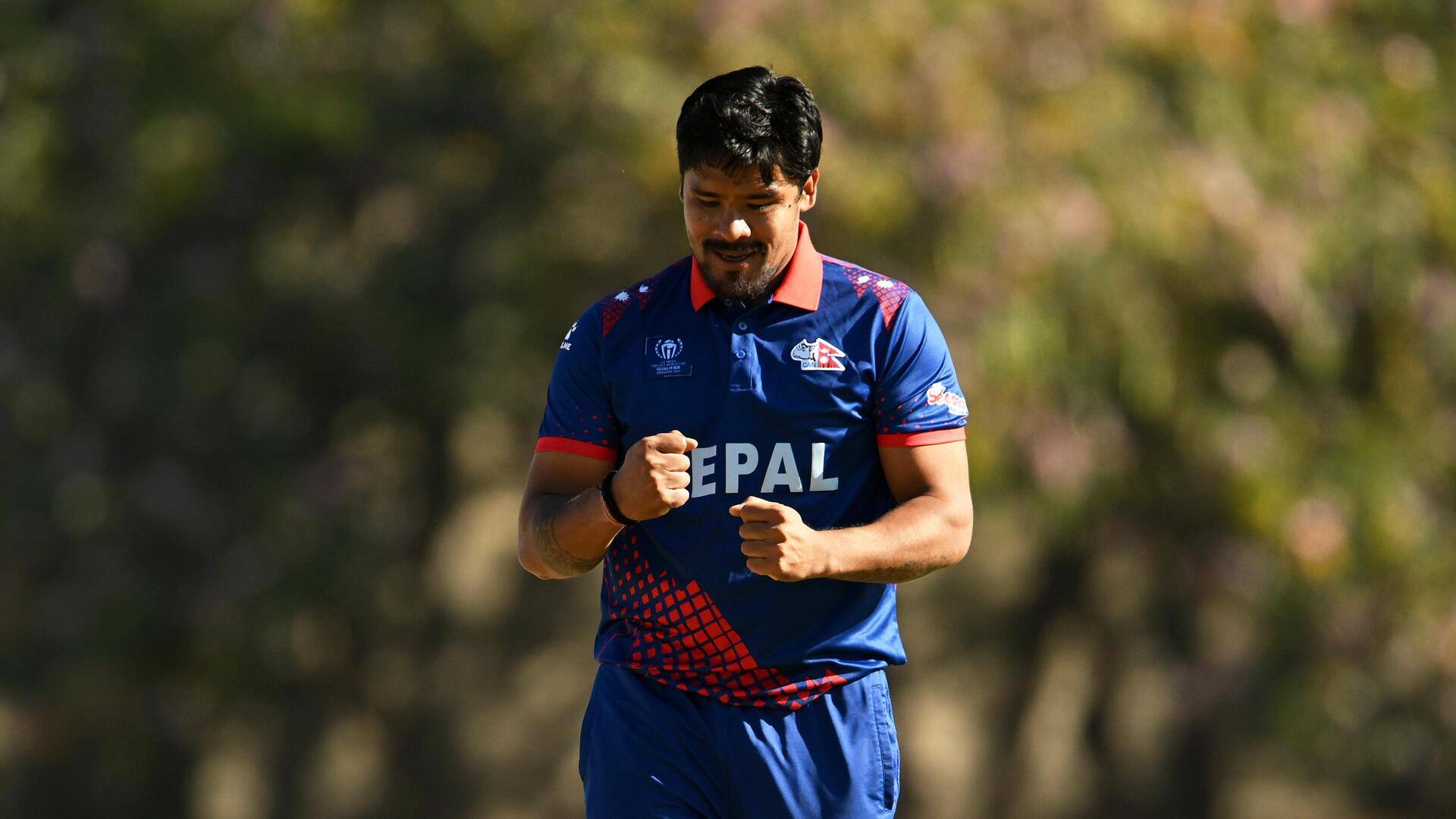 विश्व कप क्वालीफायर्स: करन ने लिए 4 विकेट, नेपाल से दूसरे सर्वाधिक विकेट वाले गेंदबाज बने 