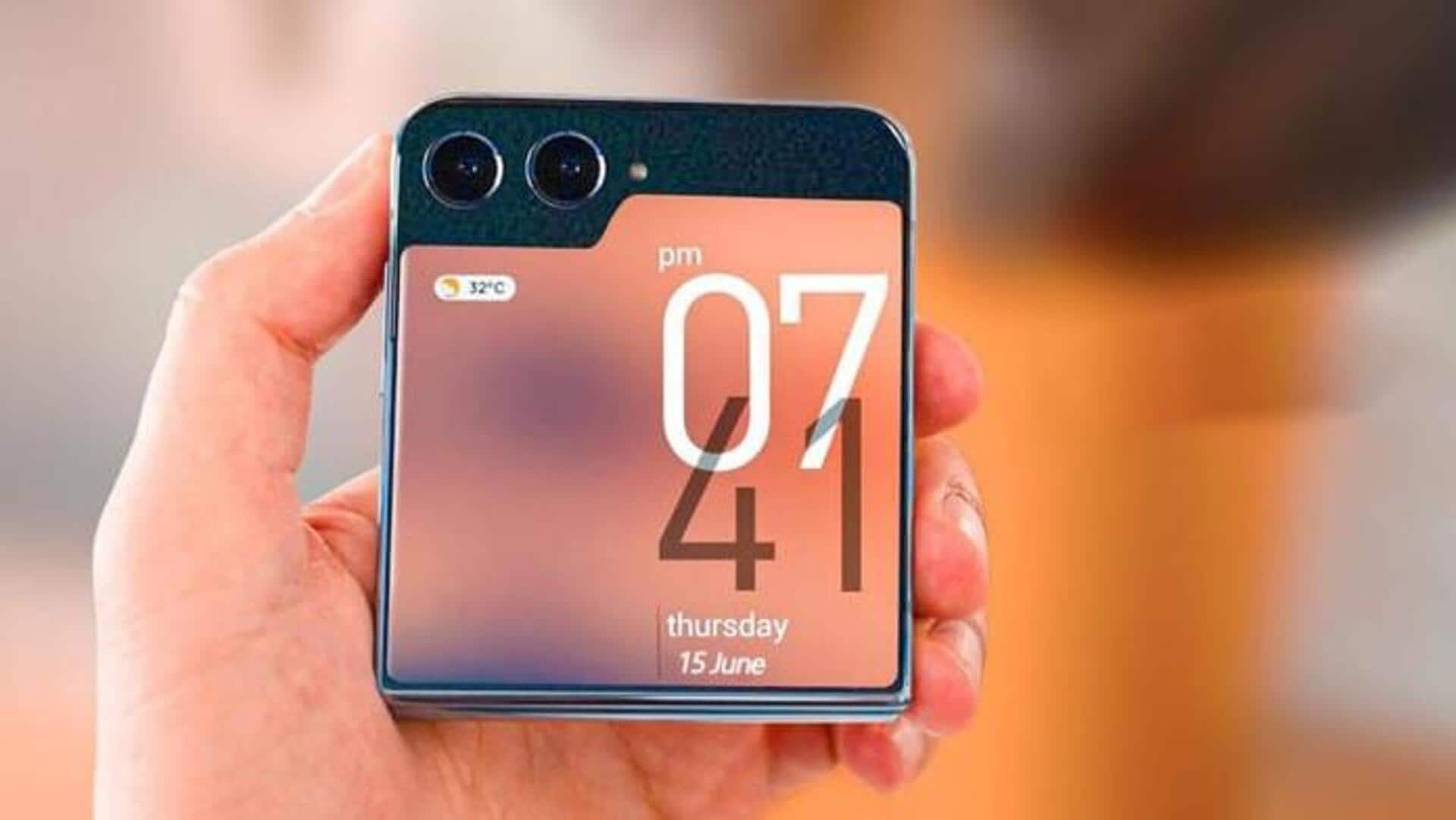 सैमसंग गैलेक्सी Z फ्लिप 5 की कीमत हुई लीक, अगले महीने लॉन्च होगा फोन 