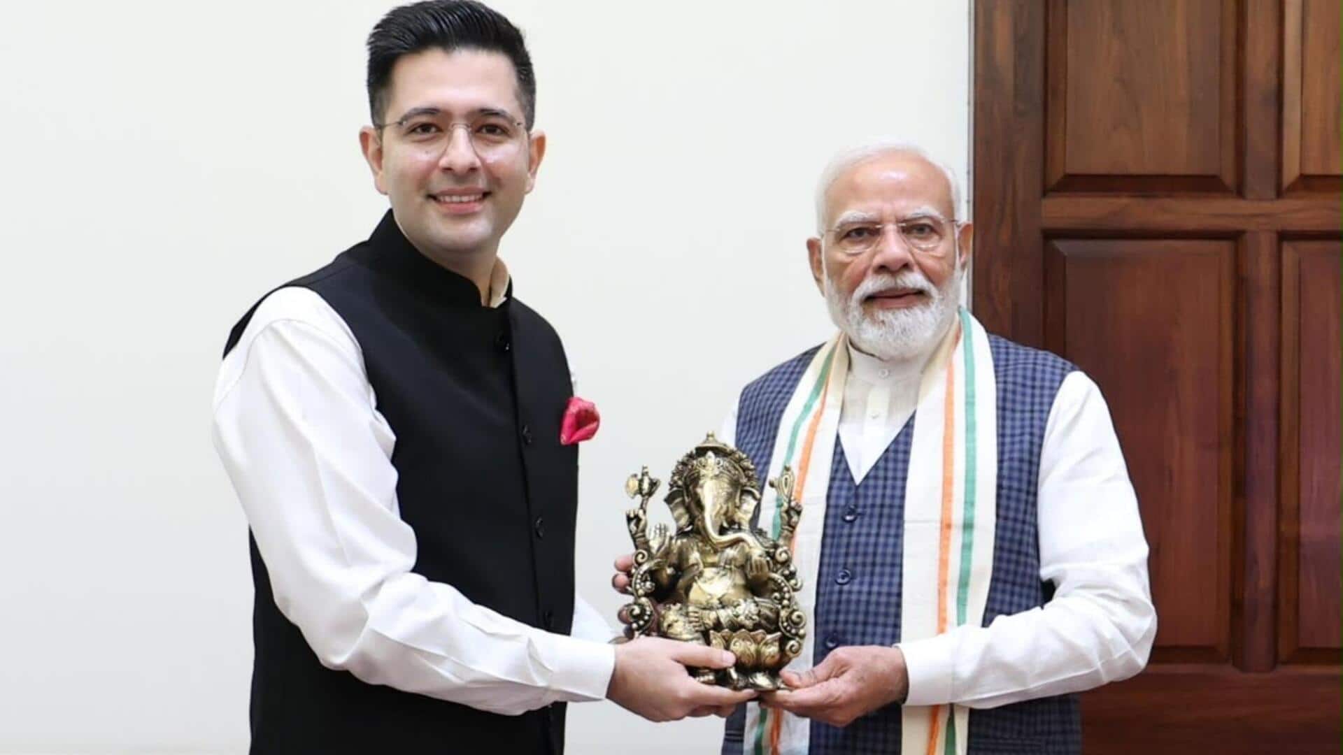 राघव चड्ढा ने प्रधानमंत्री मोदी से की मुलाकात, अंतर्दृष्टि और मार्गदर्शन के लिए दिया धन्यवाद