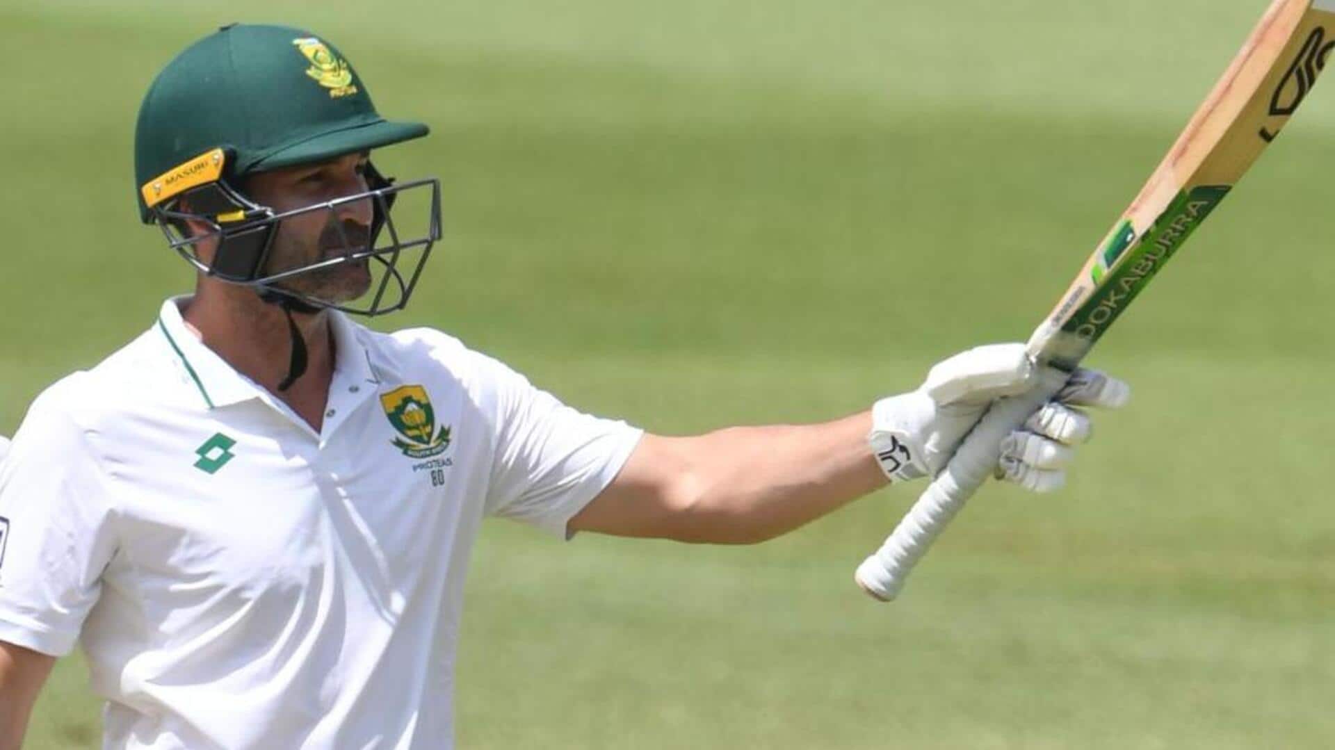 डीन एल्गर के भारत के खिलाफ 1,000 टेस्ट रन पूरे, ऐसा करने वाले चौथे दक्षिण अफ्रीकी