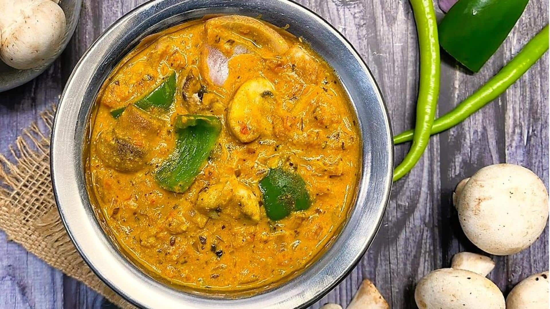 घर पर आसानी से बनाया जा सकता है ढाबे जैसा मशरूम दो प्याजा, जानिए इसकी रेसिपी