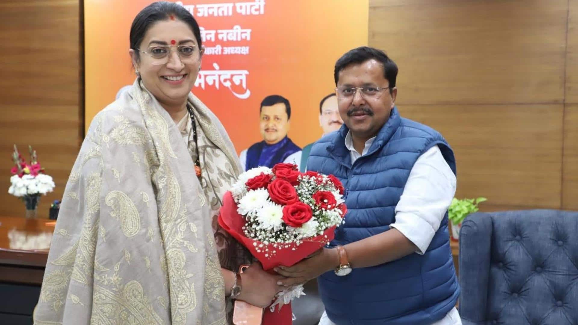 भाजपा अध्यक्ष नितिन नबीन की नई टीम घोषित, वसुंधरा राजे और स्मृति ईरानी भी शामिल