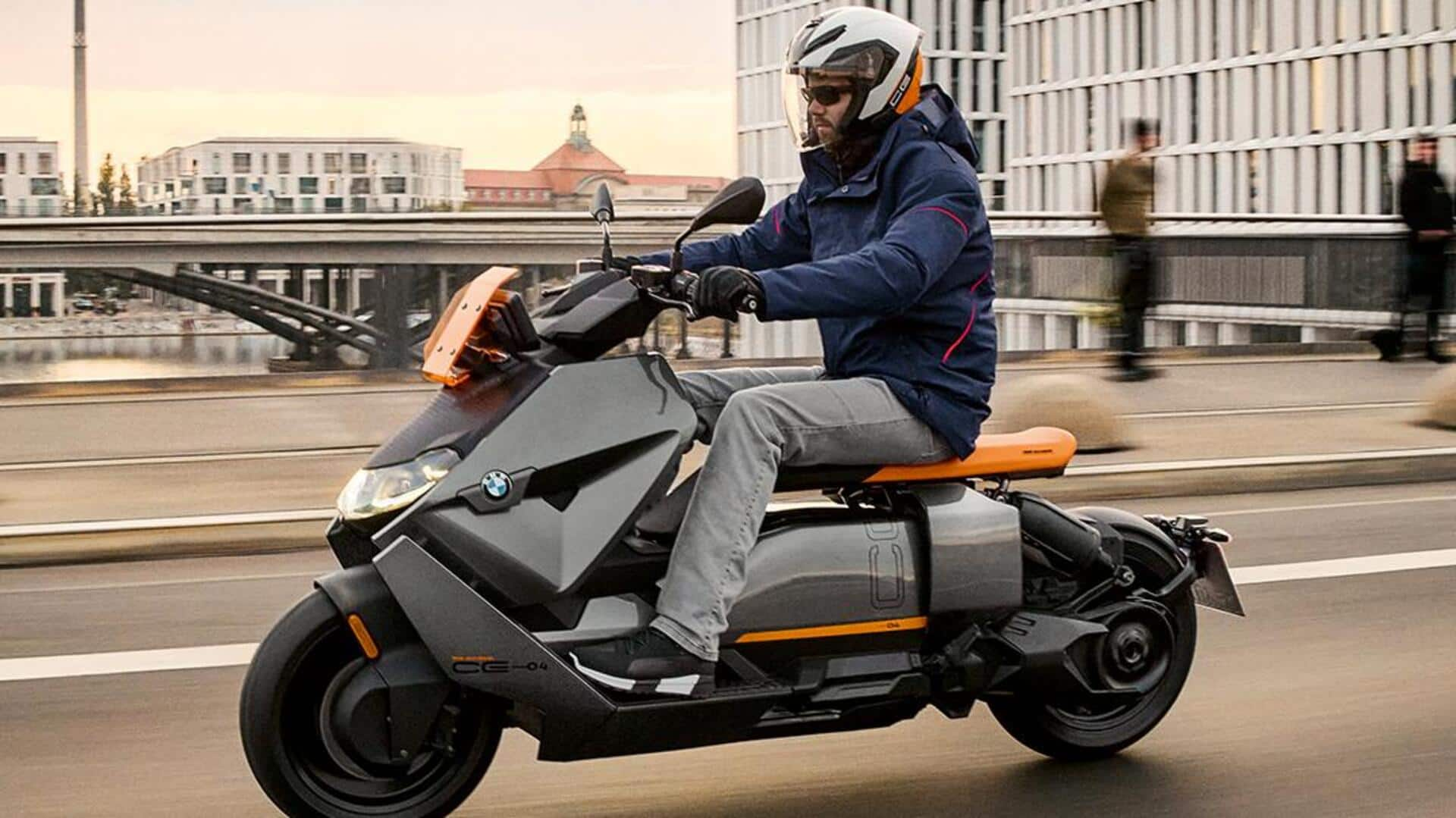 BMW CE-04 इलेक्ट्रिक स्कूटर भारत में लॉन्च, जानिए इसके फीचर और कीमत 