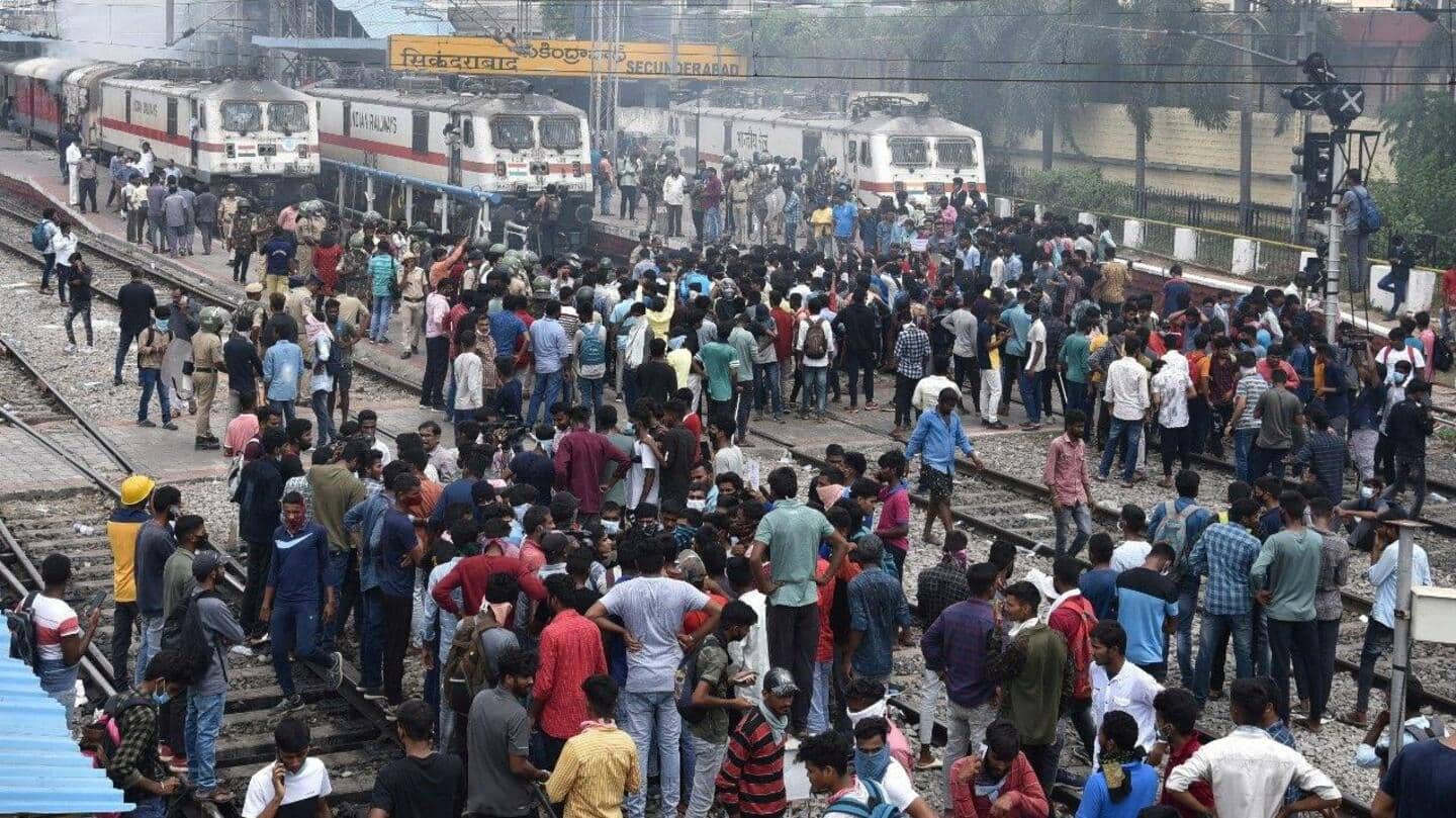 अग्निपथ योजना: सिंकदराबाद हिंसा के मास्टरमाइंड को पुलिस ने दबोचा, व्हाट्सऐप के जरिए जुटाई थी भीड़