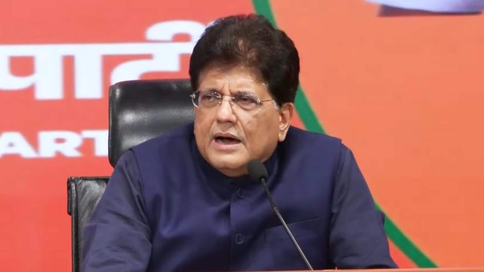 पीयूष गोयल का राहुल गांधी पर पलटवार, कहा- कांग्रेस ने CEC को दिया था पद्म पुरस्कार