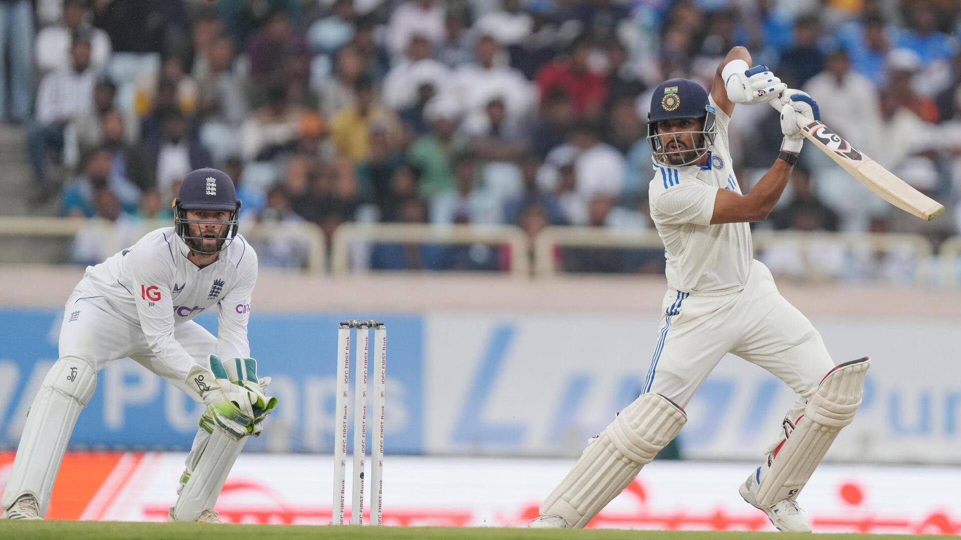 चौथा टेस्ट: इंग्लैंड के नाम रहा दूसरा दिन, भारत ने पहली पारी में गंवाए 7 विकेट