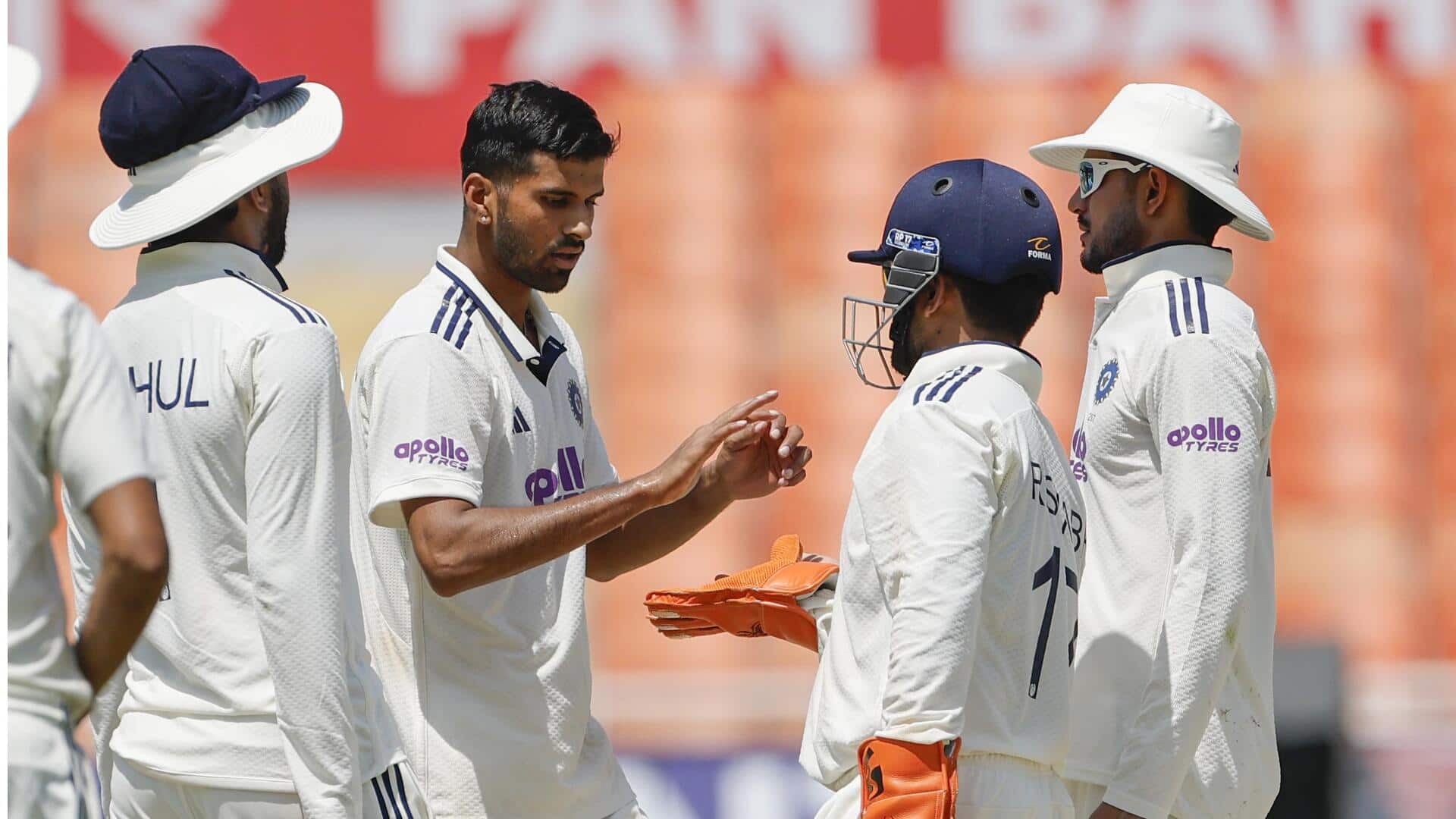 भारत बनाम अफगानिस्तान: वाशिंगटन सुंदर ने की उम्दा गेंदबाजी, अपने 100 प्रथम श्रेणी विकेट पूरे किए 