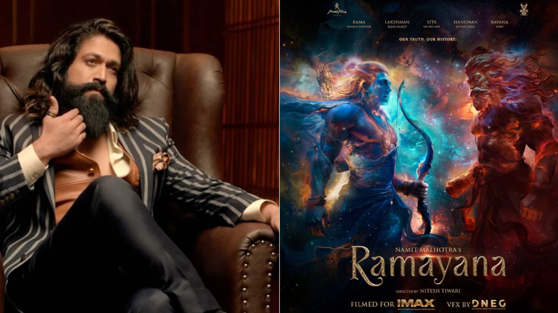 'रामायण' की रिलीज पर यश ने किया बड़ा खुलासा, बताया कब सिनेमाघरों में देगी दस्तक