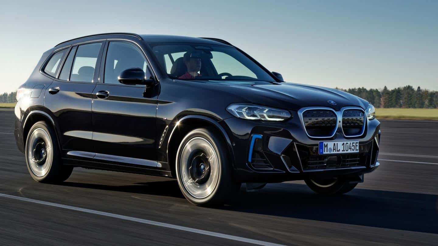 नए लुक के साथ आएगा BMW की इलेक्ट्रिक SUV iX3 का फेसलिफ्ट वर्जन
