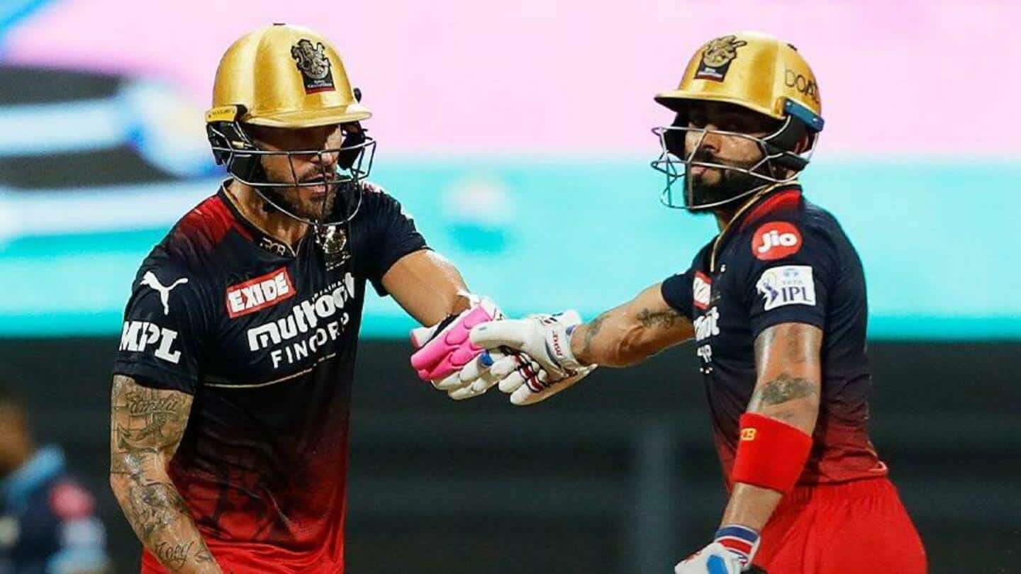 RCB बनाम GT: जीत के साथ बैंगलोर ने जिन्दा रखी प्ले-ऑफ की उम्मीदें, बनाए ये रिकॉर्ड्स