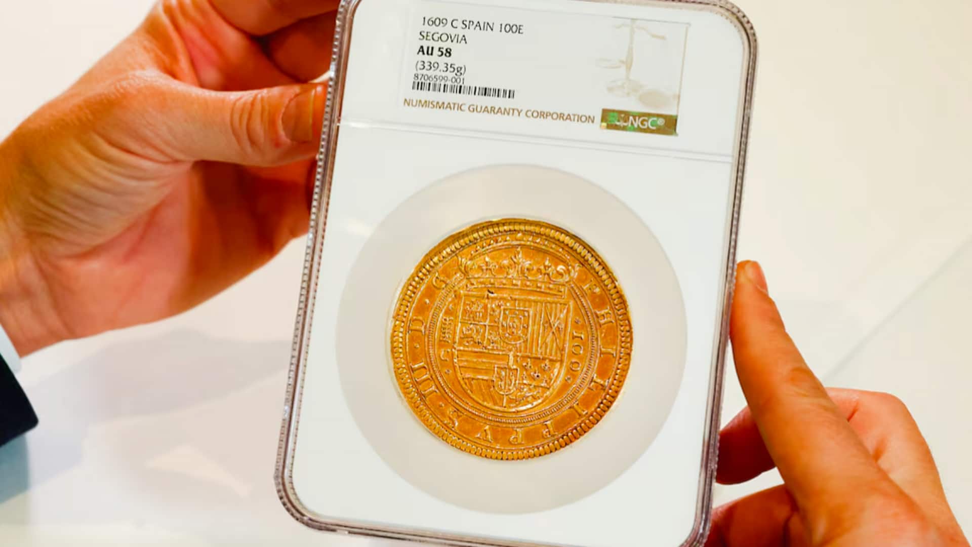 स्पेन का सोने का सिक्का 31 करोड़ रुपये में हुआ नीलाम, तोड़े पुराने रिकॉर्ड