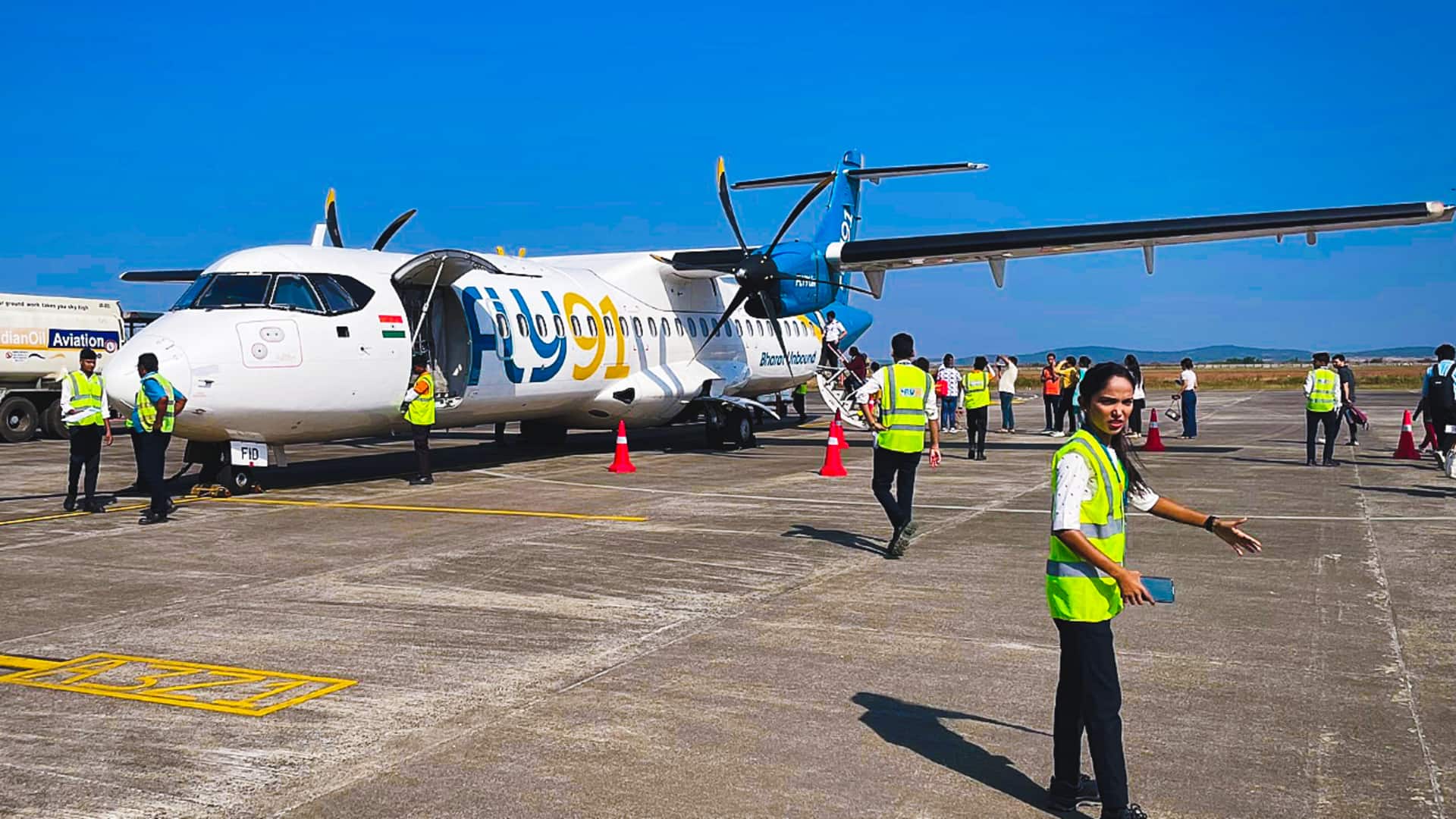 हैदराबाद से हुबली की फ्लाई91 उड़ान में आई तकनीकी खराबी, 4 घंटे तक आसमान में मंडराया