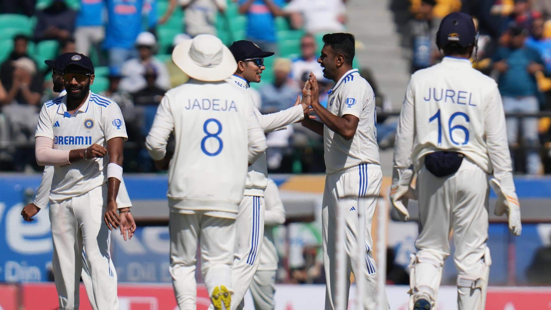 धर्मशाला टेस्ट: भारत ने इंग्लैंड को हराकर 4-1 से अपने नाम की सीरीज, ये बने रिकॉर्ड्स