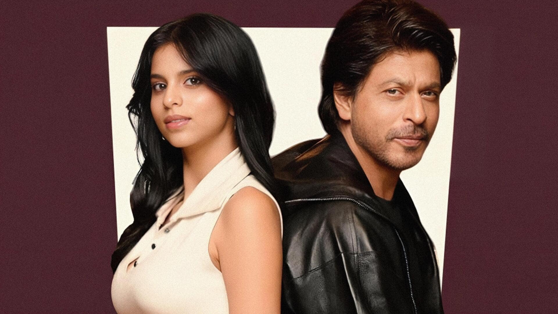 शाहरुख खान-सुहाना खान दिखेंगे साथ, इन फिल्मों में भी दिख चुकी है पिता-पुत्री की जोड़ी