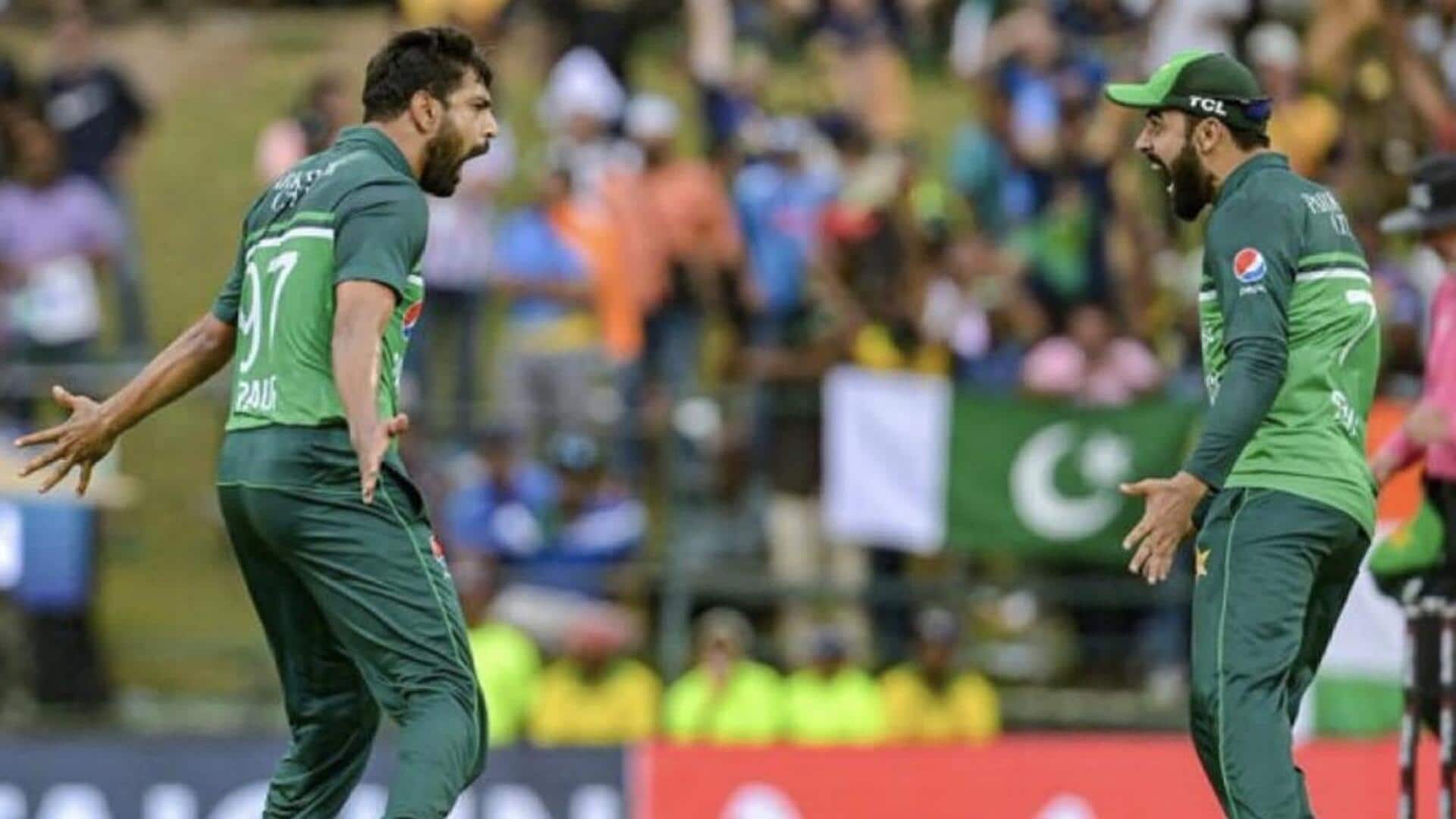 ऑस्ट्रेलिया बनाम पाकिस्तान: हारिस रऊफ विश्व कप में सर्वाधिक रन लुटाने वाले दूसरे पाकिस्तानी गेंदबाज बने