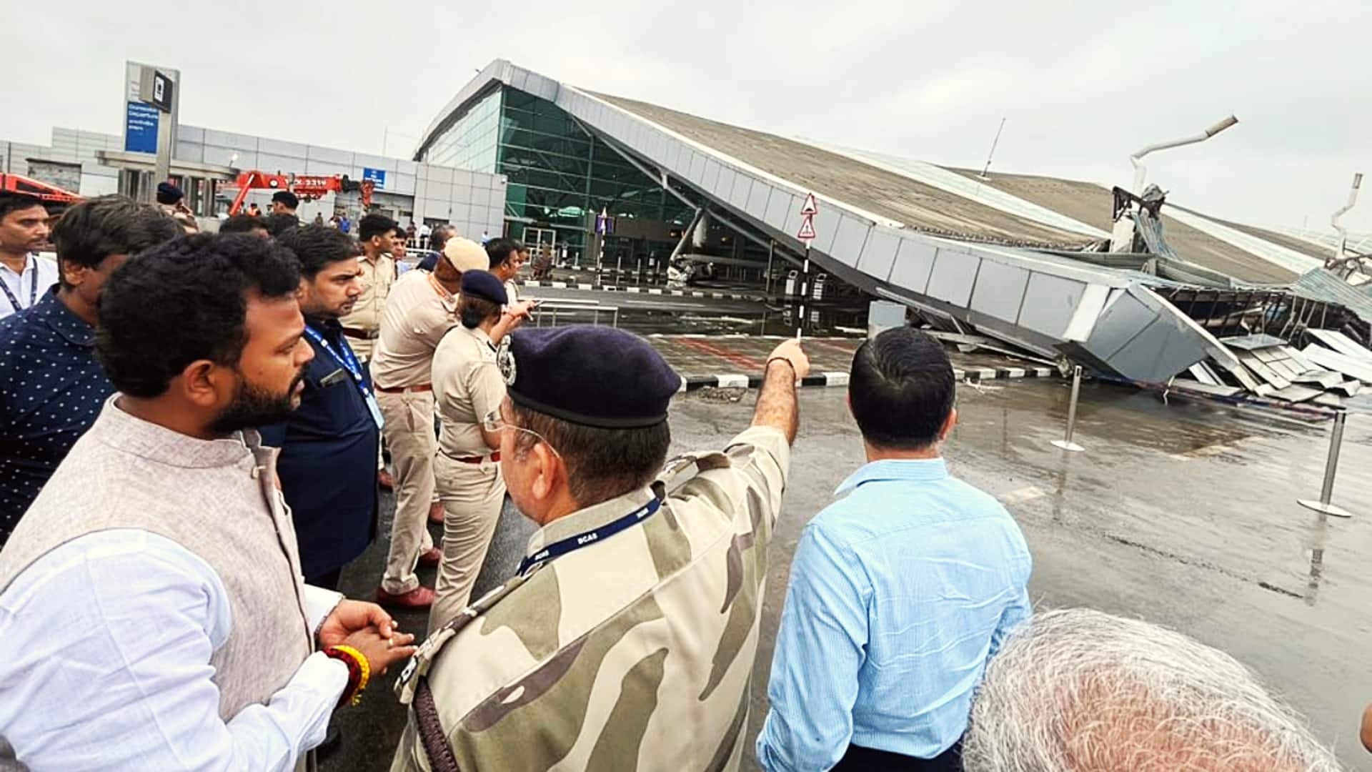 दिल्ली हवाई अड्डा हादसा: उड्डयन मंत्री राममोहन नायडू बोले- टर्मिनल-1 का उद्घाटन 2009 में हुआ था