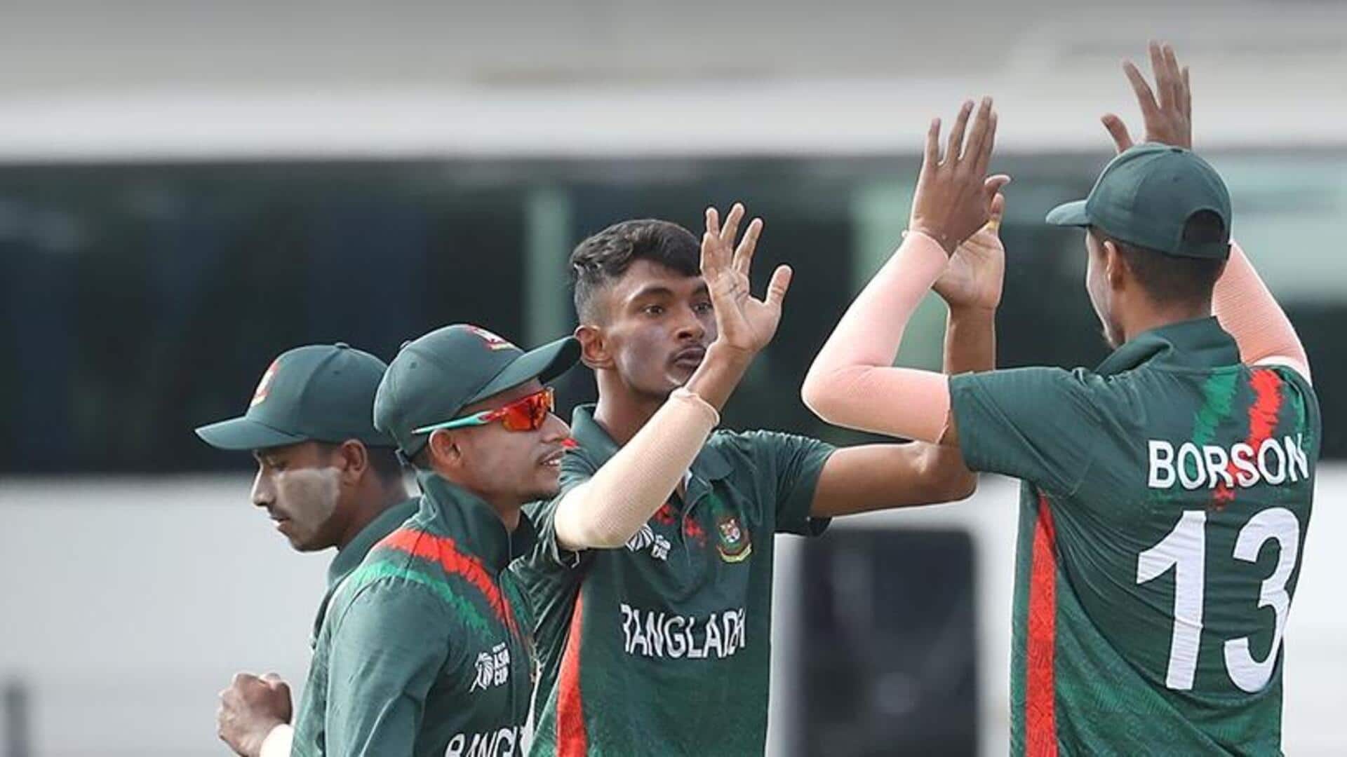 अंडर-19 एशिया कप 2023: बांग्लादेश ने पहली बार ट्रॉफी पर जमाया कब्जा, जानिए कैसा रहा सफर