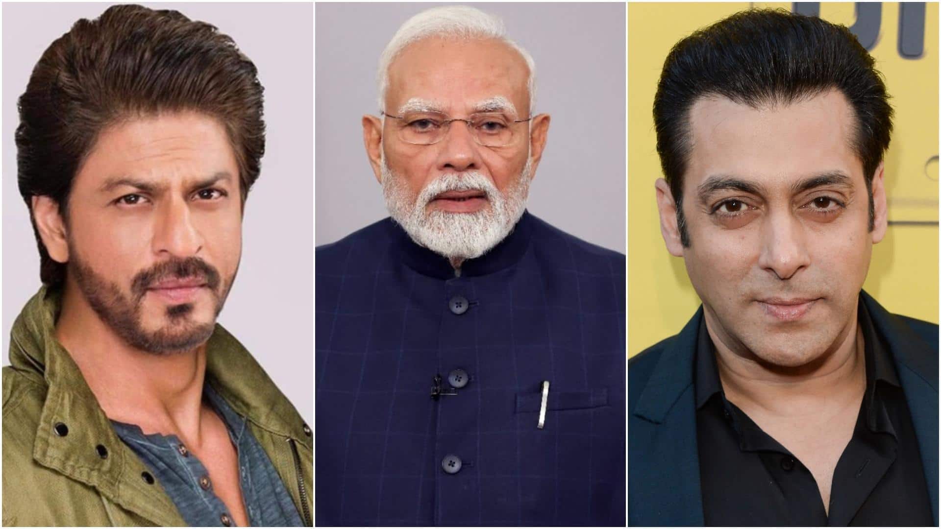 शाहरुख खान और सलमान खान ने प्रधानमंत्री मोदी को जन्मदिन पर दी बधाई, जानिए क्या कहा