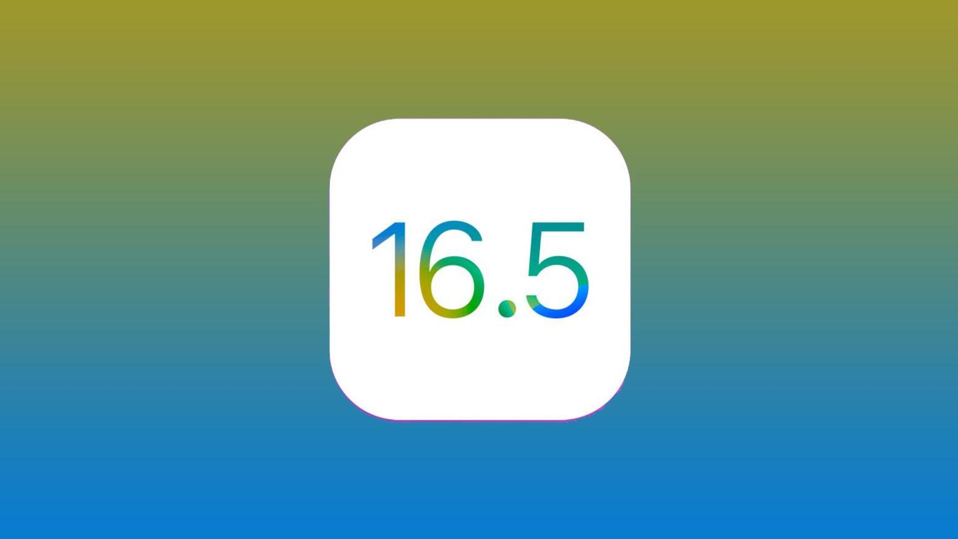 iOS 16.5 अपडेट अगले हफ्ते हो सकता है रिलीज, मिलेंगे कई खास फीचर्स