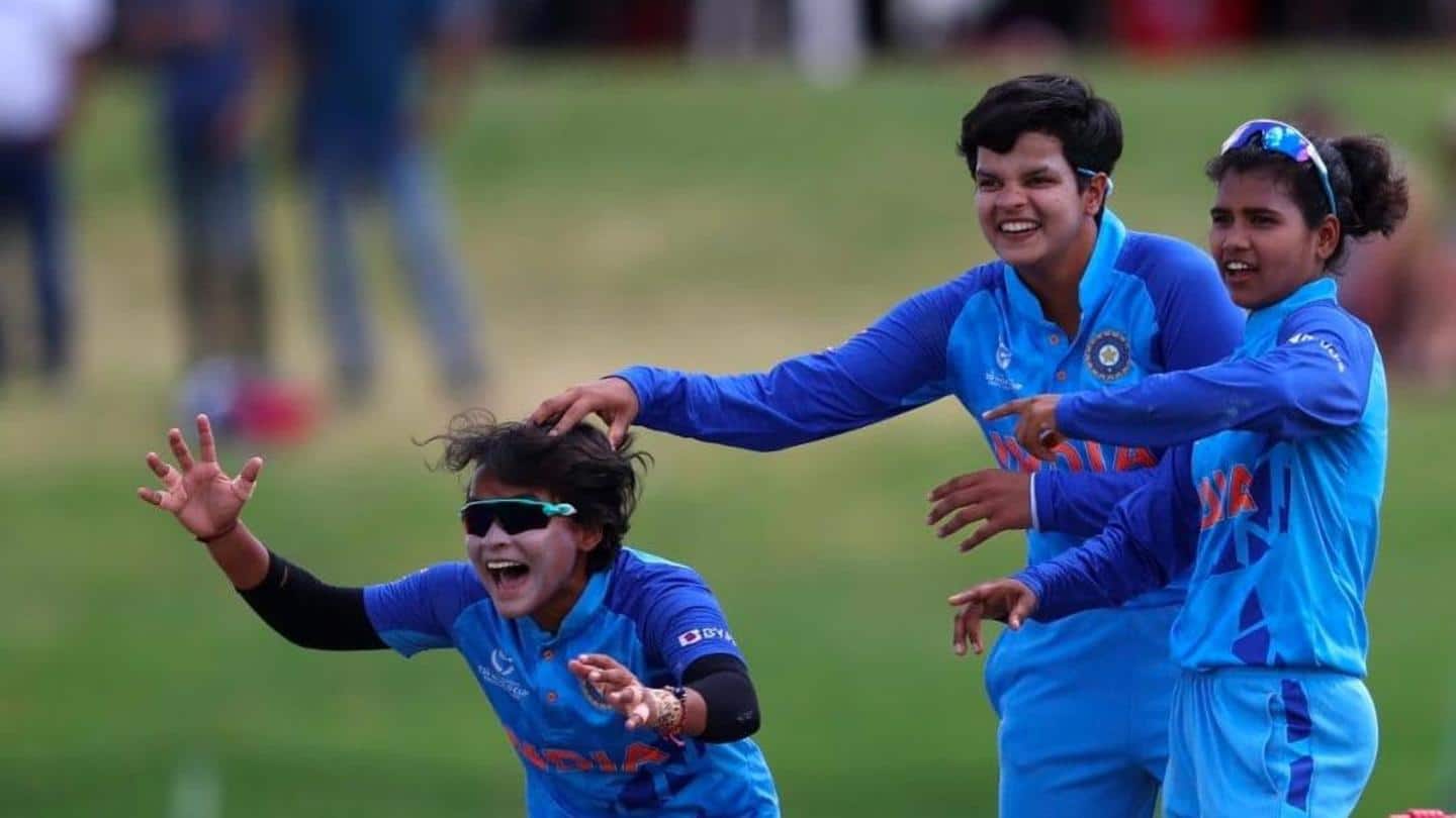 अंडर-19 महिला विश्व कप: भारत ने इंग्लैंड को हराकर जीता खिताब, मैच में ये बने रिकॉर्ड्स 