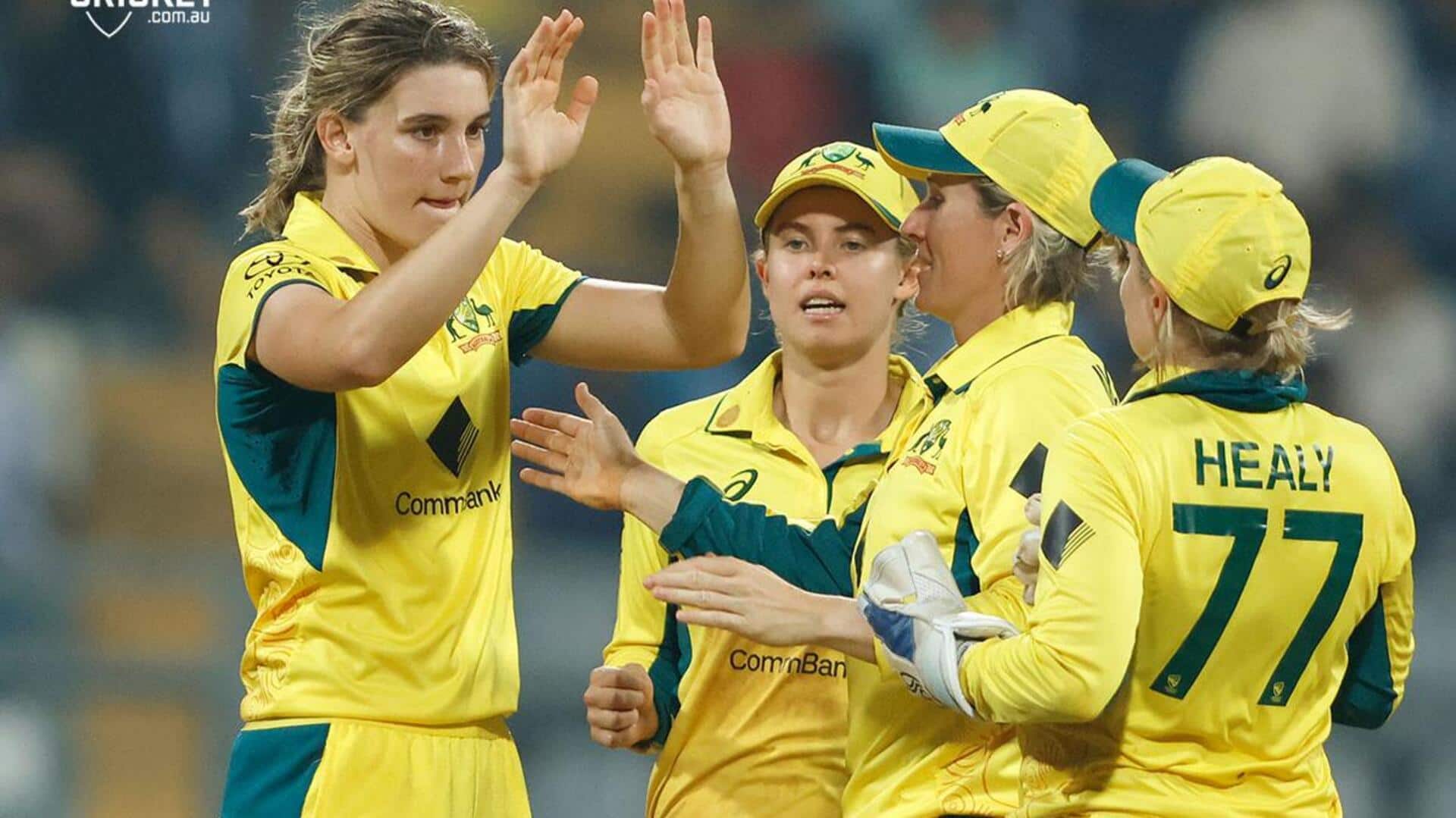 महिला क्रिकेट, भारत बनाम ऑस्ट्रेलिया: एनाबेल सदरलैंड ने चटकाए 3 विकेट, जानिए उनके आंकड़े
