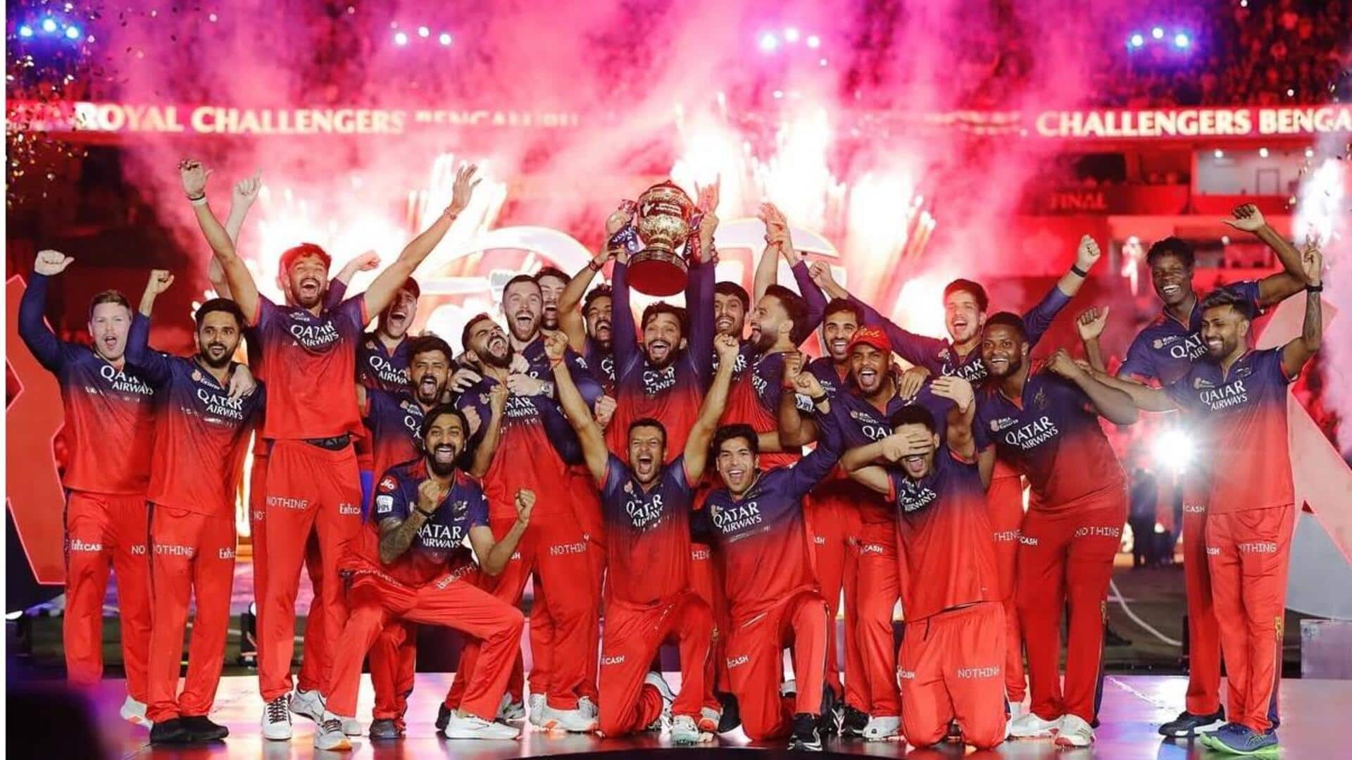 IPL इतिहास में RCB ने खेले हैं कुल 4 फाइनल मैच, जानिए टीम के यादगार सीजन