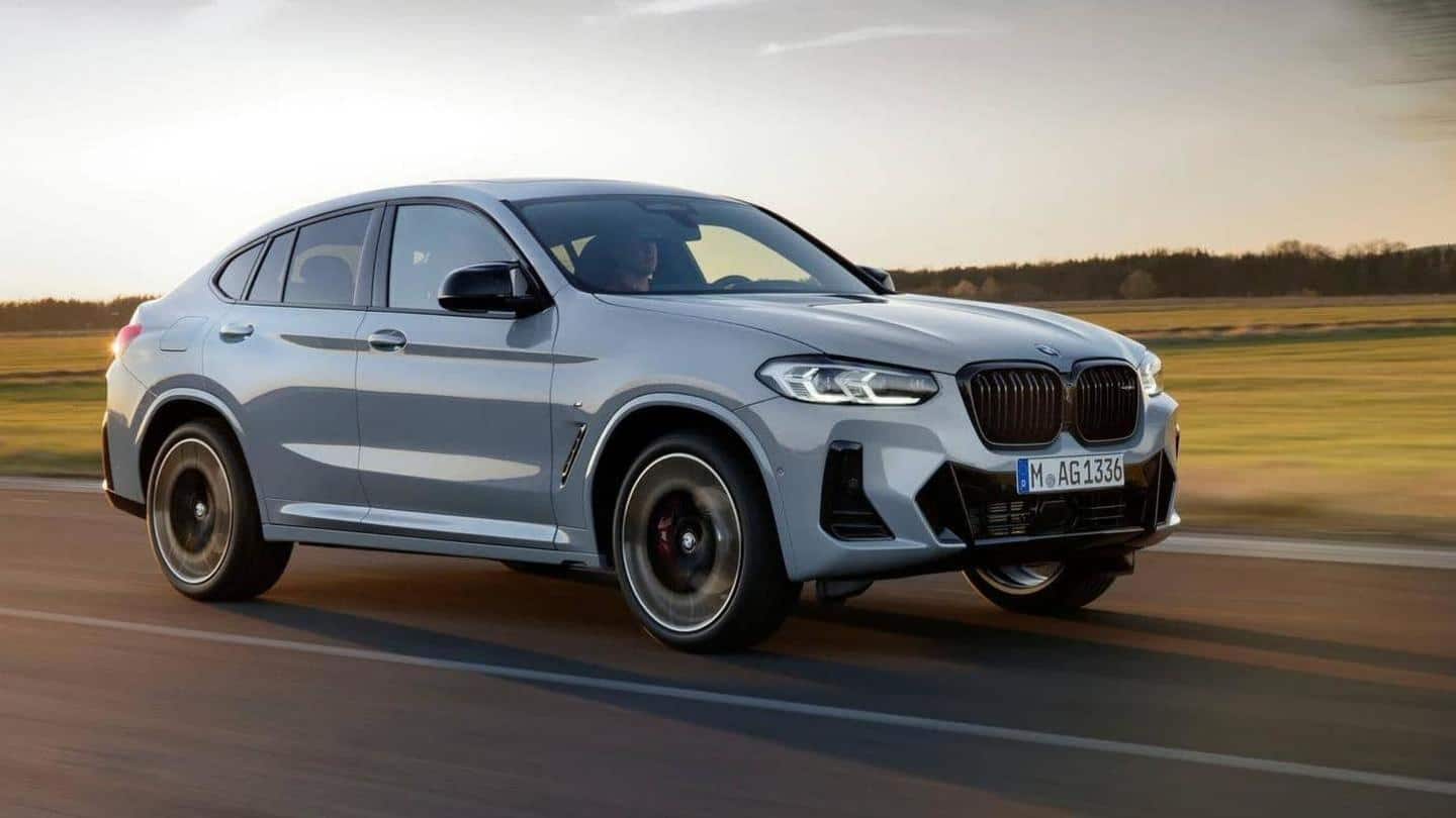 BMW इंडिया ने जारी किया X4 फेसलिफ्ट SUV का टीजर, मार्च में हो सकती है लॉन्च
