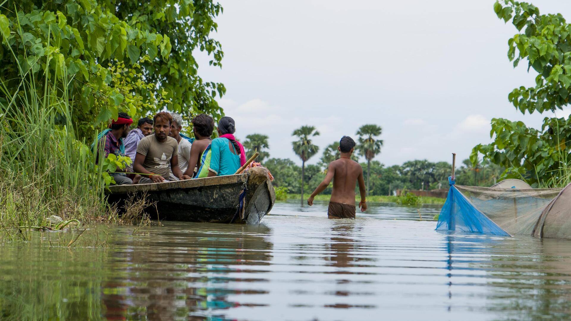 असम: बाढ़ से 10 जिलों के 31,000 लोग हुए प्रभावित, अभी 5 दिन और होगी बारिश
