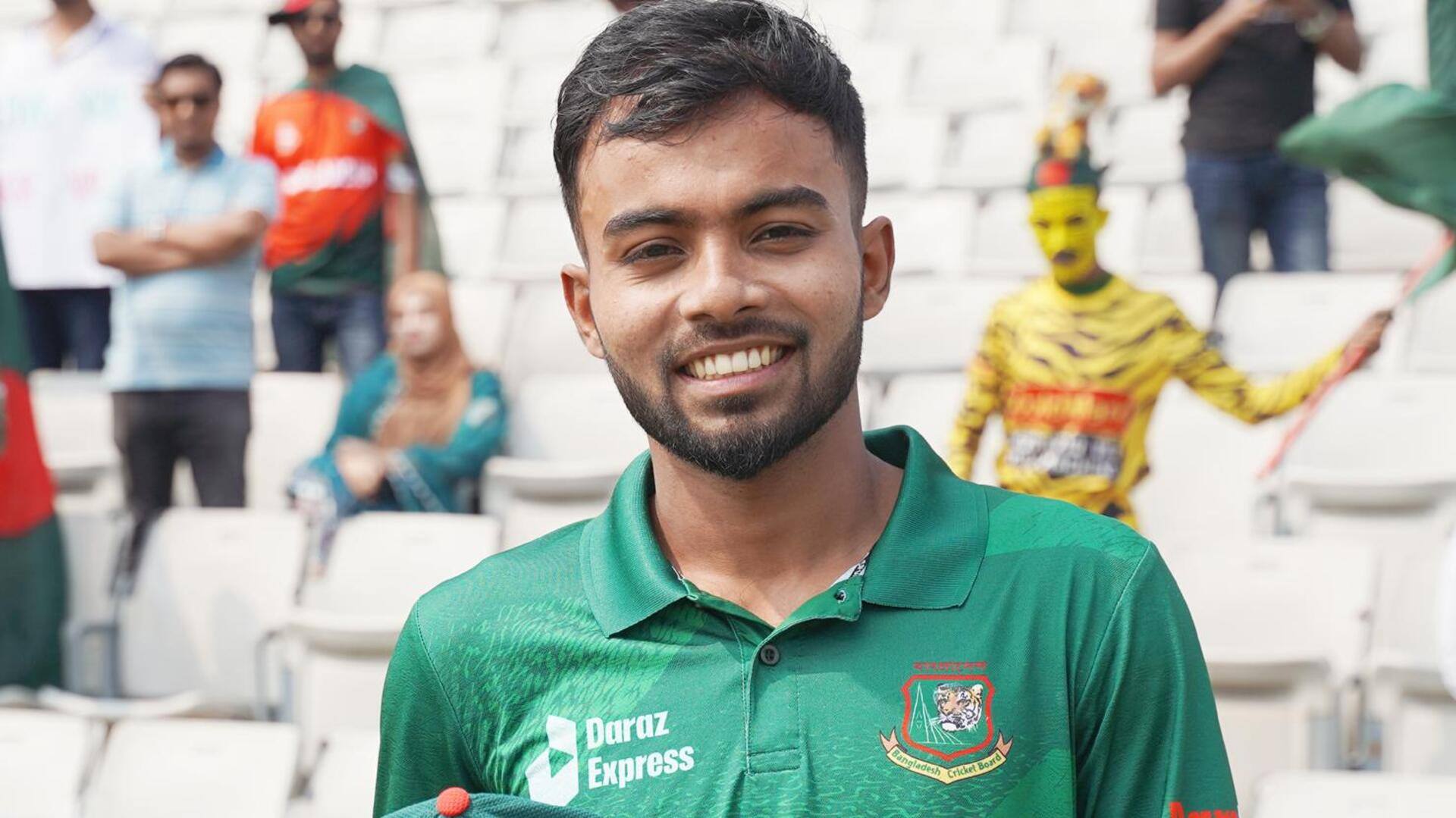 ऑस्ट्रेलिया बनाम बांग्लादेश: तौहीद हृदोय ने लगाया वनडे करियर का छठा अर्धशतक, जानिए उनके आंकड़े