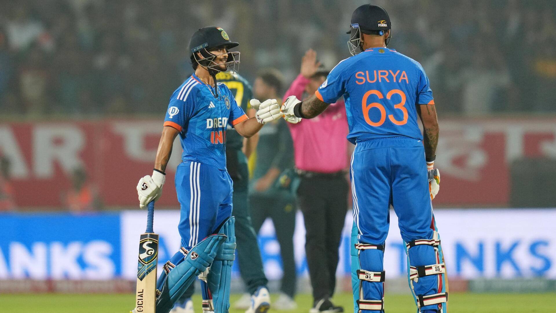भारतीय टीम ने टी-20 अंतरराष्ट्रीय में सर्वाधिक बार किया 200+ रन के लक्ष्य का सफल पीछा