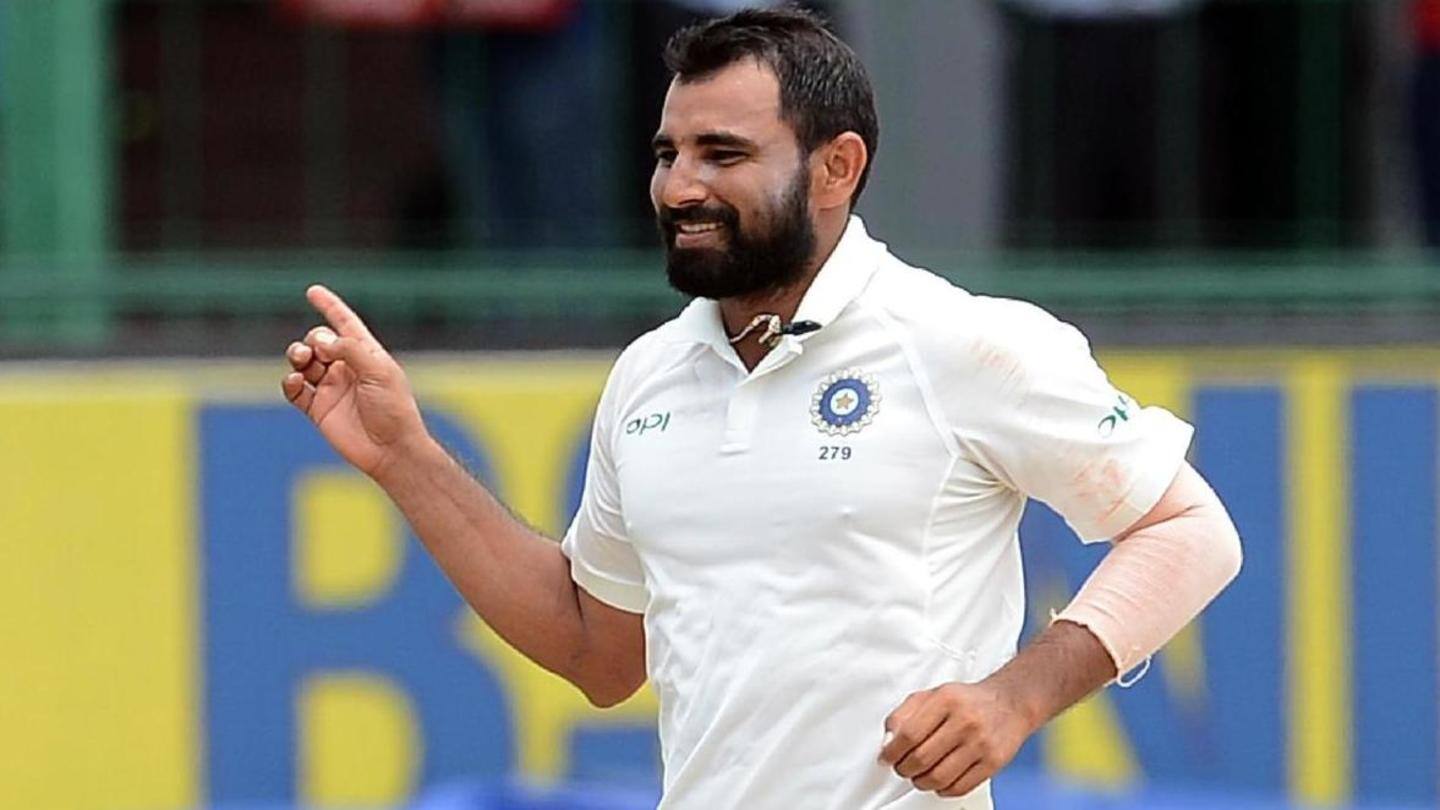टेस्ट में 200 विकेट लेने वाले 11वें भारतीय बन सकते हैं शमी टेस्ट में 200 विकेट लेने वाले 11वें भारतीय बन सकते हैं शमी