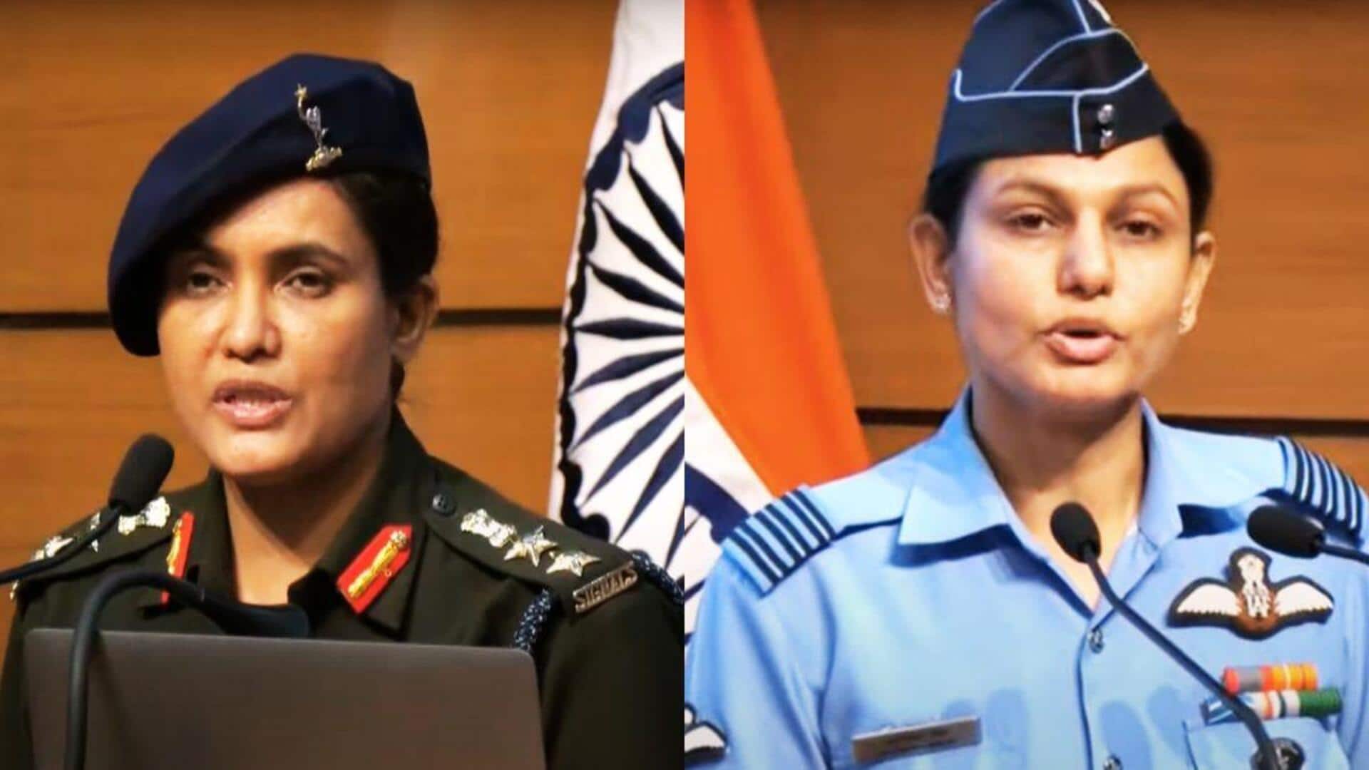 कौन हैं कर्नल सोफिया और विंग कमांडर व्योमिका, जिन्होंने दी 'ऑपरेशन सिंदूर' की पूरी जानकारी? कौन हैं कर्नल सोफिया और विंग कमांडर व्योमिका, जिन्होंने दी 'ऑपरेशन सिंदूर' की पूरी जानकारी?
