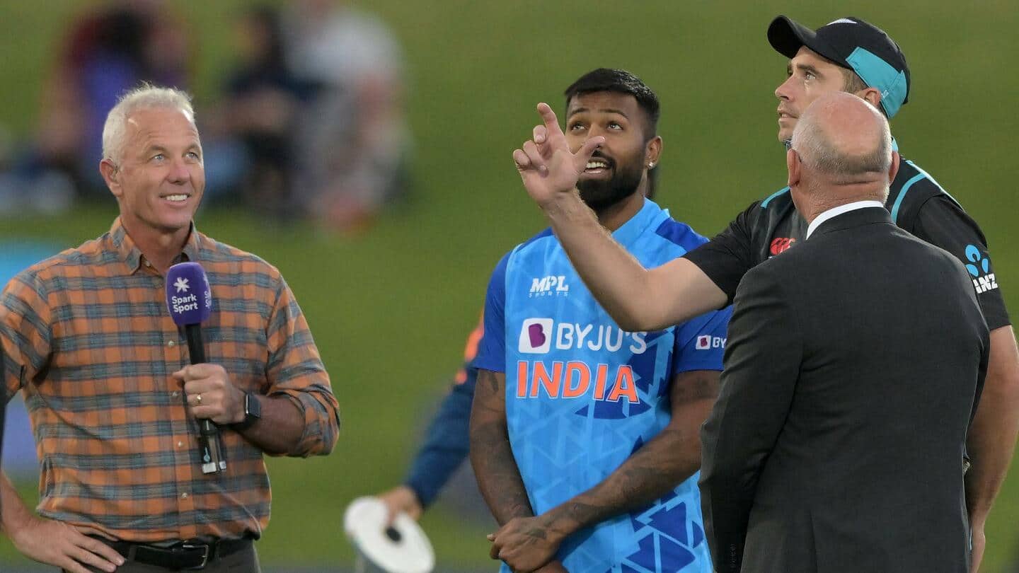 न्यूजीलैंड बनाम भारत: तीसरे टी-20 में न्यूजीलैंड ने टॉस जीतकर चुनी बल्लेबाजी