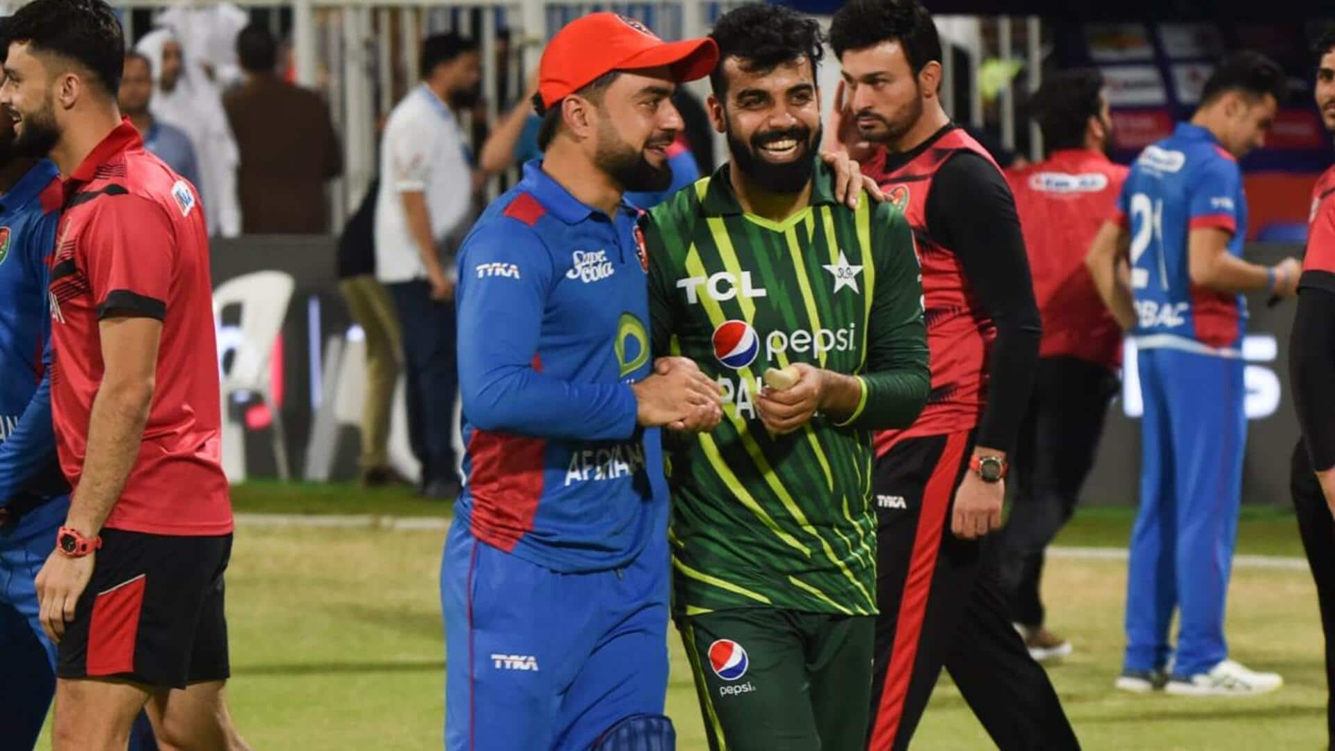 अफगानिस्तान क्रिकेट टीम ने रचा इतिहास, पहली बार किसी भी फॉर्मेट में पाकिस्तान को दी मात