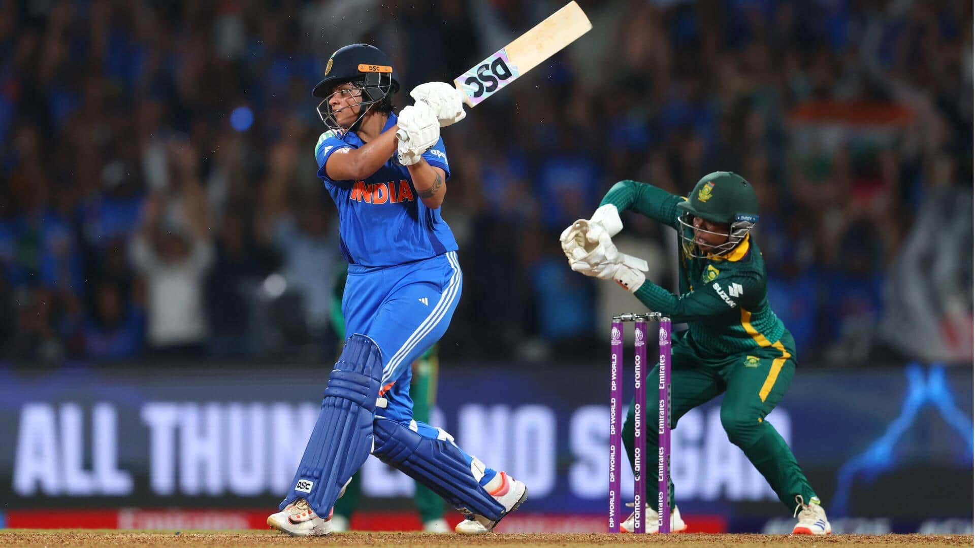महिला वनडे विश्व कप 2025, फाइनल: भारत ने दक्षिण अफ्रीका को दिया 299 रनों का लक्ष्य