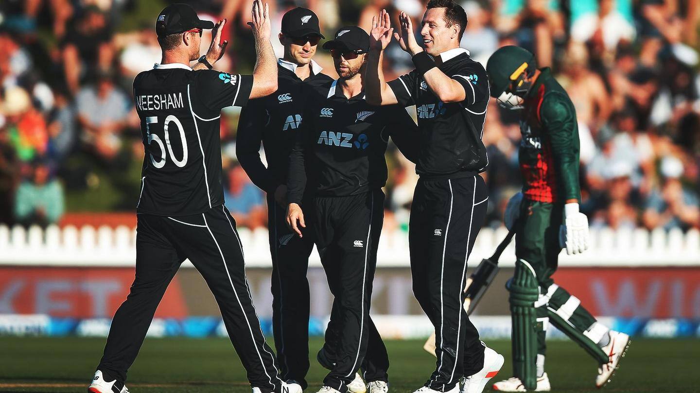 बांग्लादेश बनाम न्यूजीलैंड: तीसरे वनडे को जीतकर न्यूजीलैंड ने किया क्लीन स्वीप, बने ये रिकार्ड्स