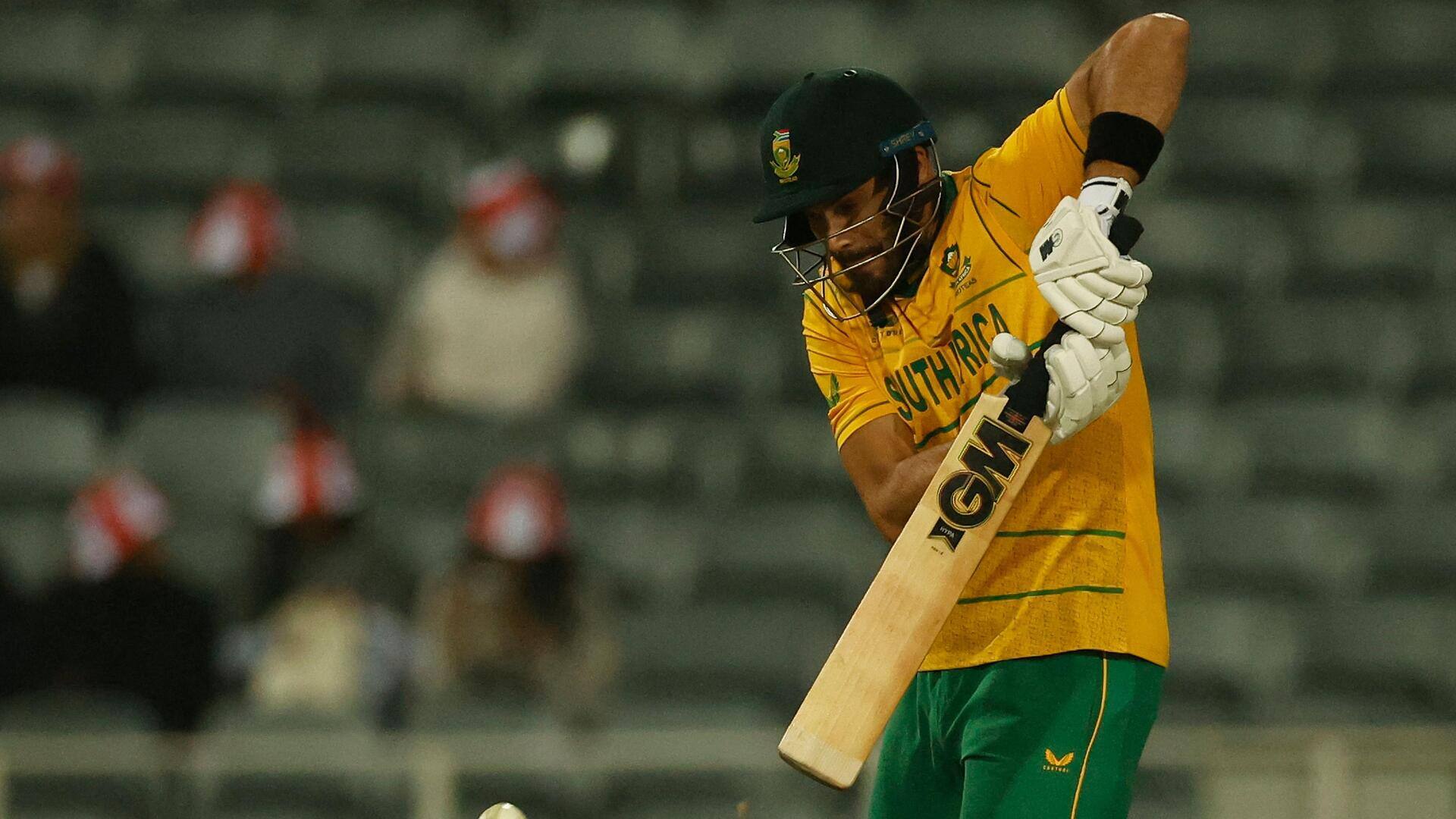 पाकिस्तान बनाम दक्षिण अफ्रीका: एडेन मार्करम के वनडे में 2,000 रन पूरे, जानिए उनके आंकड़े