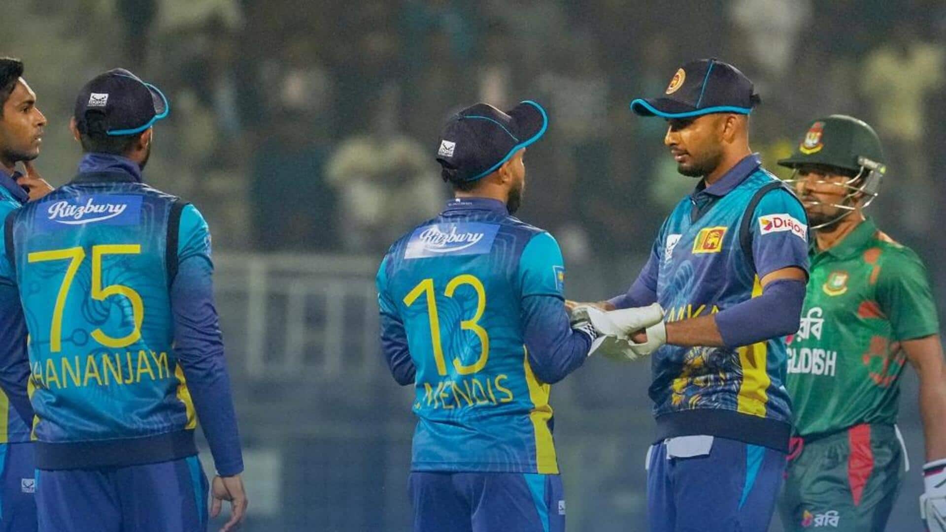 तीसरा टी-20: श्रीलंका ने बांग्लादेश को हराकर 2-1 से जीती सीरीज, ये बने रिकॉर्ड्स