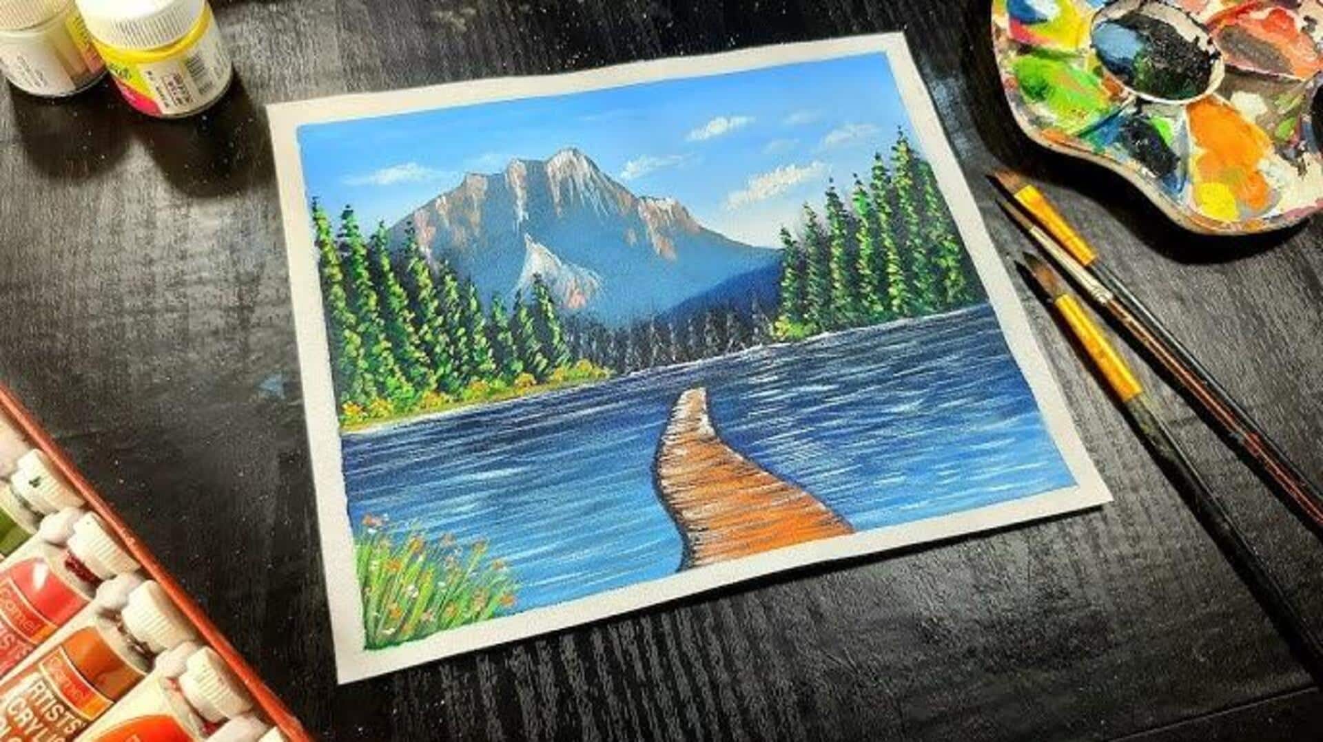 ऐक्रेलिक पेंटिंग में अपने कौशल को निखारने के लिए इन 5 बातों का रखें ध्यान