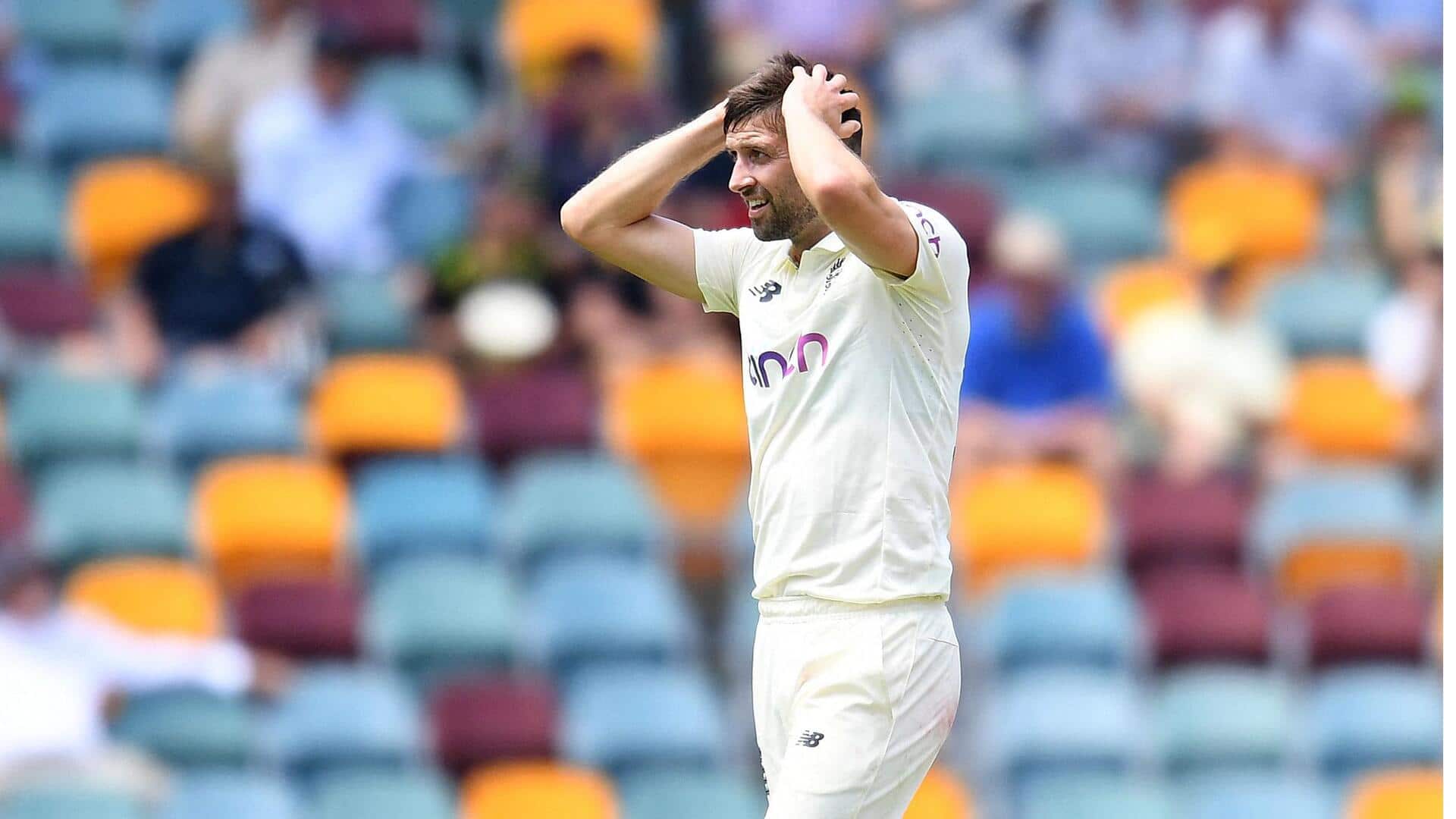 मार्क वुड चोट के कारण बची हुई एशेज सीरीज से बाहर, मैथ्यू फिशर को मिला मौका