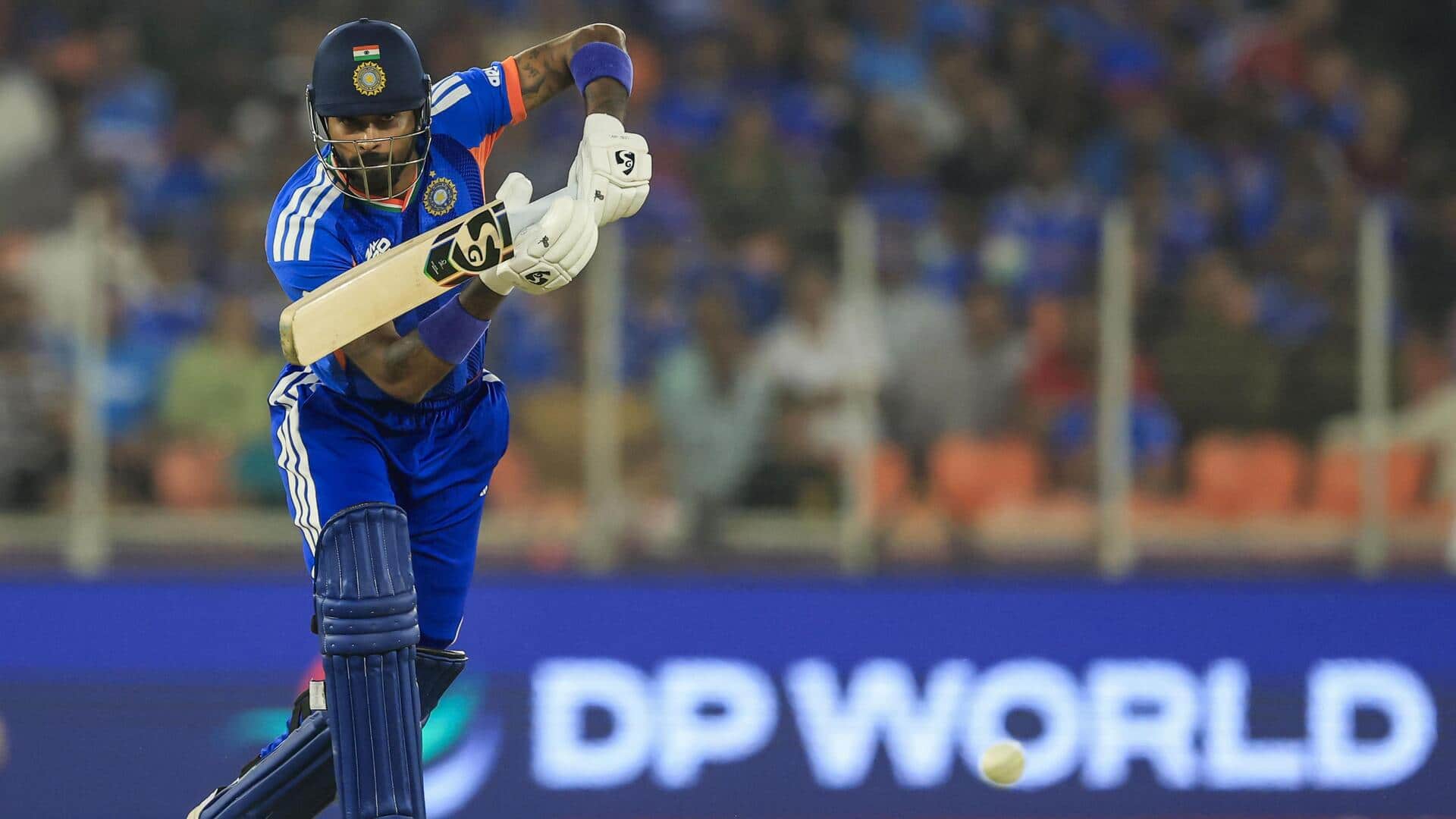 हार्दिक पांड्या टी-20 क्रिकेट में 6,000+ रन और 200+ विकेट वाले पहले भारतीय ऑलराउंडर बने