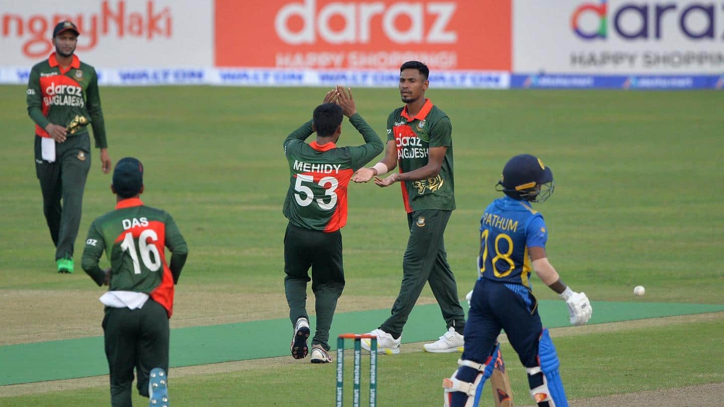 बांग्लादेश बनाम श्रीलंका: पहले वनडे में बांग्लादेश ने दर्ज की जीत, मैच में बने ये रिकॉर्ड्स