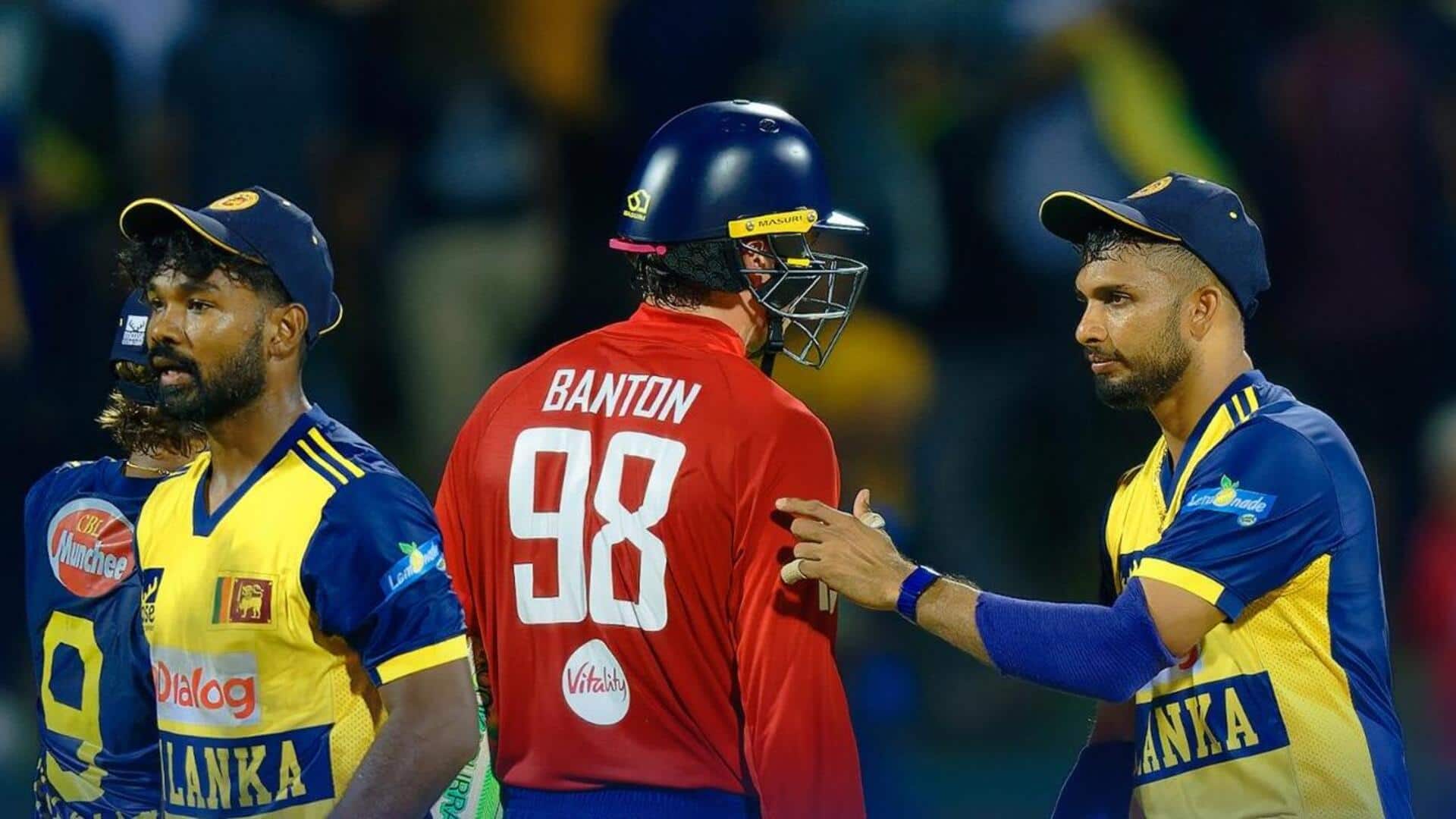 इंग्लैंड ने तीसरे टी-20 में श्रीलंका को हराते हुए सीरीज को क्लीन स्वीप किया