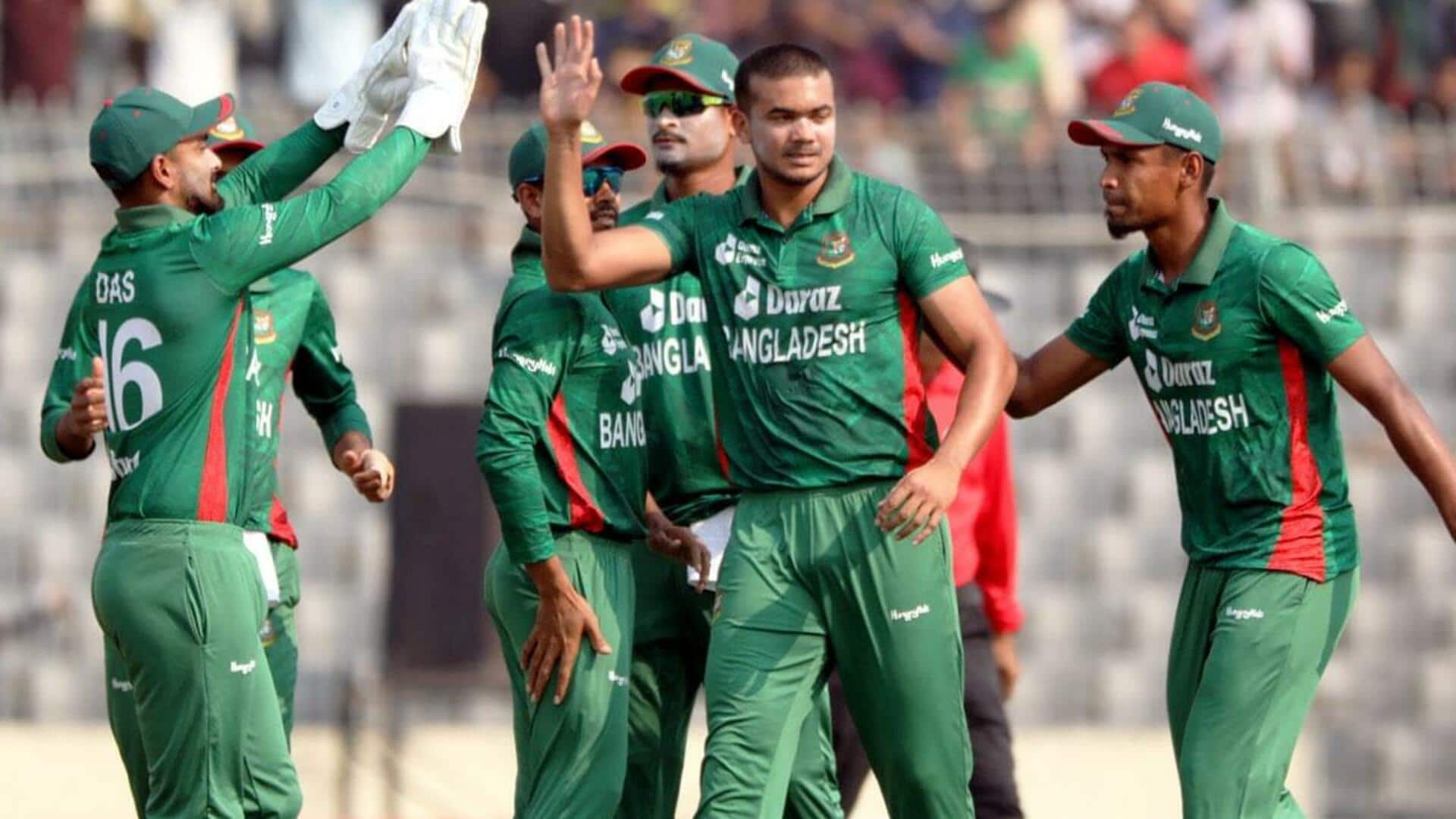बांग्लादेश ने विश्व चैंपियन इंग्लैंड को हराया, टी-20 सीरीज में 2-0 से ली अजेय बढ़त