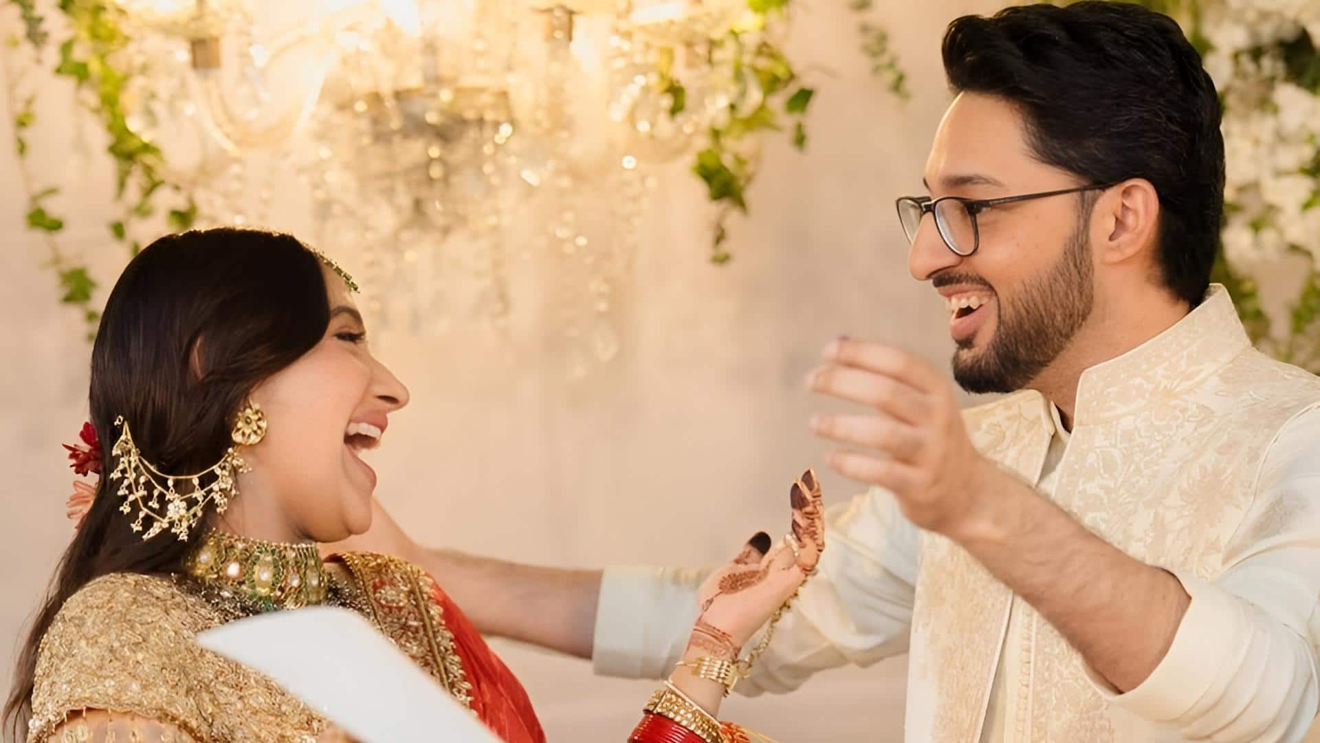 आकांक्षा रंजन कपूर ने शरण शर्मा संग रचाई शादी, आलिया ने दी बधाई; देखिए खूबसूरत तस्वीरें