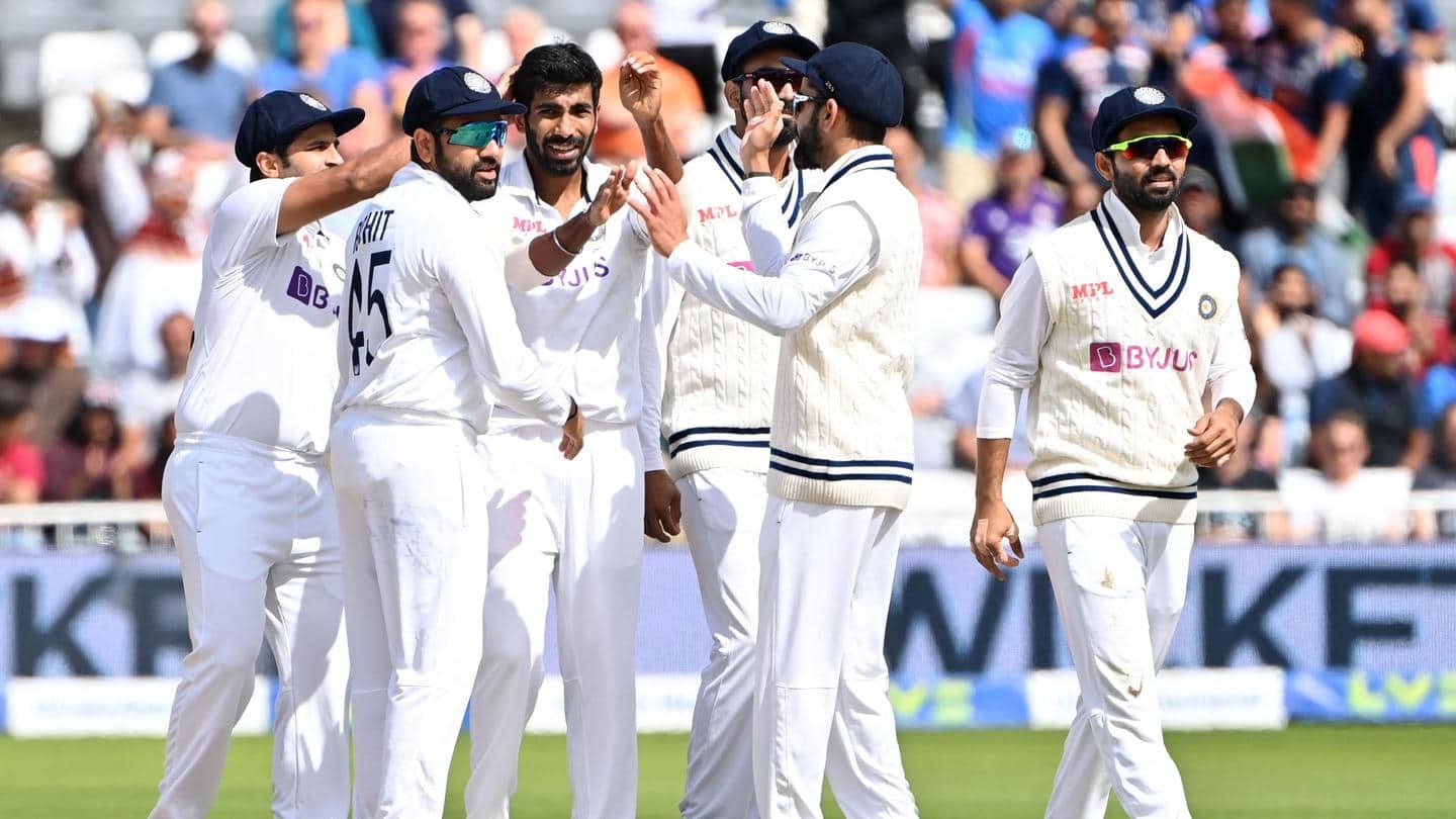 इंग्लैंड बनाम भारत, पहला टेस्ट: मैच जीतने के लिए भारत को मिला 209 रनों का लक्ष्य