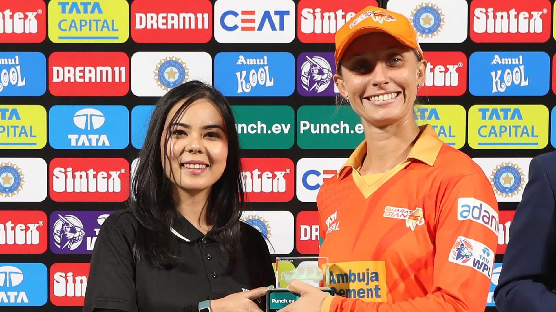 WPL 2026: एशले गार्डनर दोबारा बनी गुजरात जायंट्स की कप्तान 