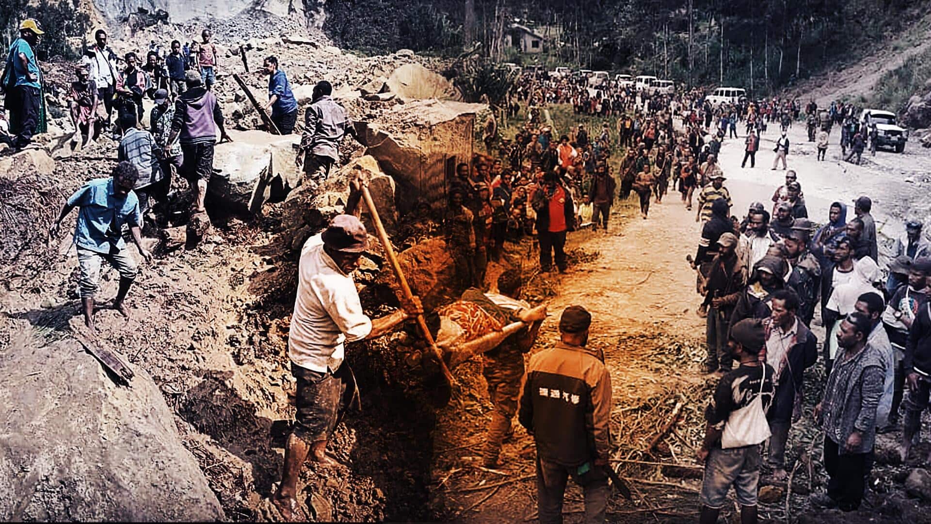 पापुआ न्यू गिनी: भूस्खलन में जिंदा दफन हुए 2,000 से अधिक लोग, बचाव अभियान जारी