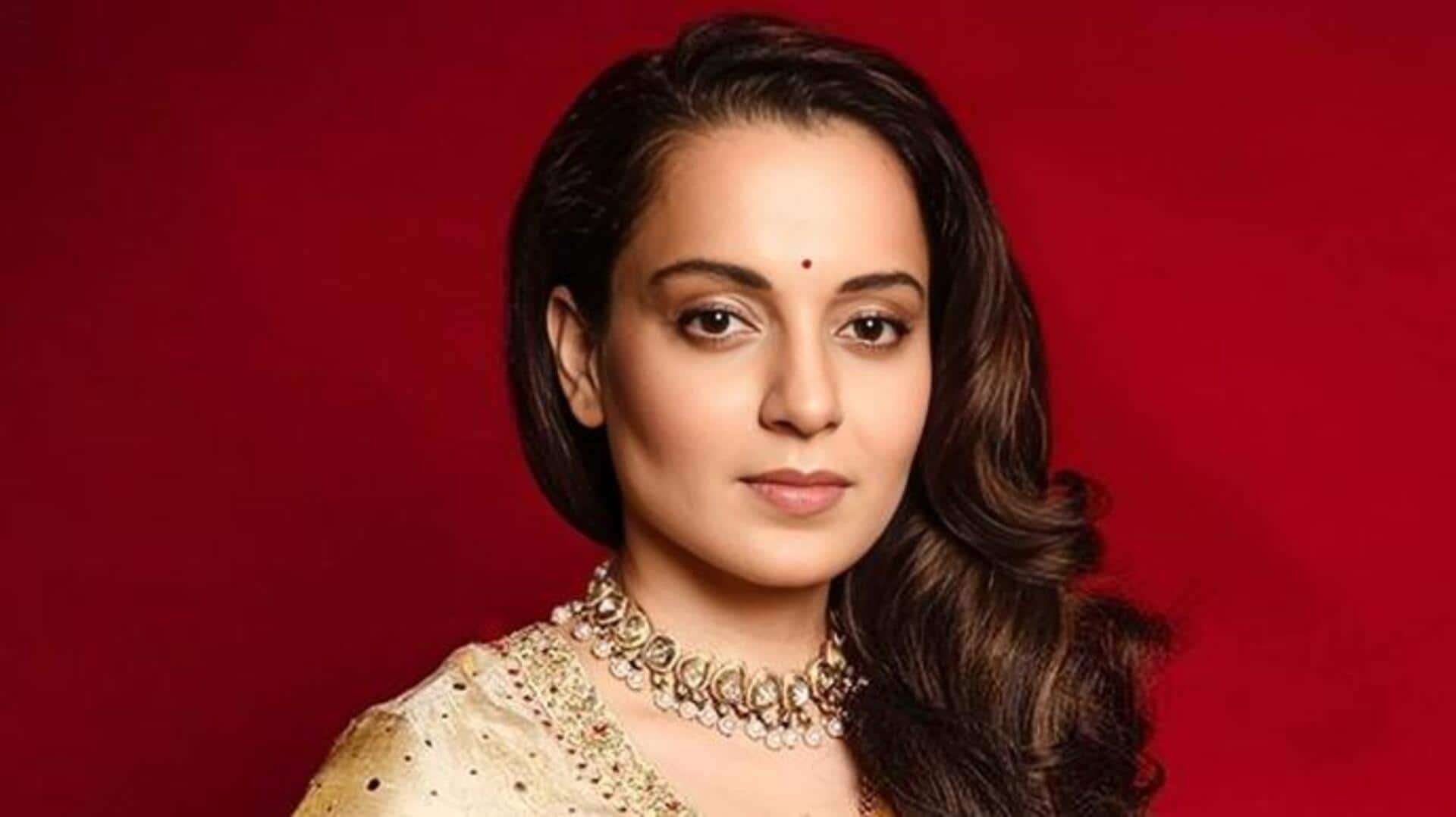 कंगना रनौत की 'भारत भाग्य विधाता' का दमदार मोशन पोस्टर रिलीज, कब पर्दे पर आएगी फिल्म?
